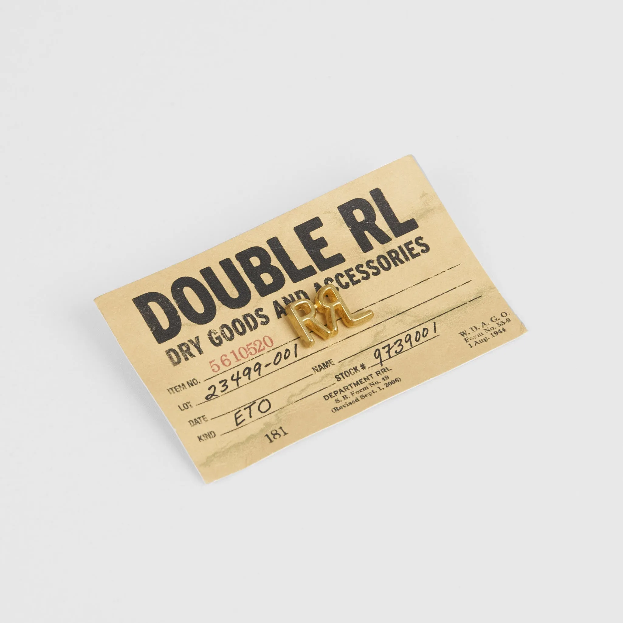 Double RL Pin sold by DeeCee style product image thumbnail 3