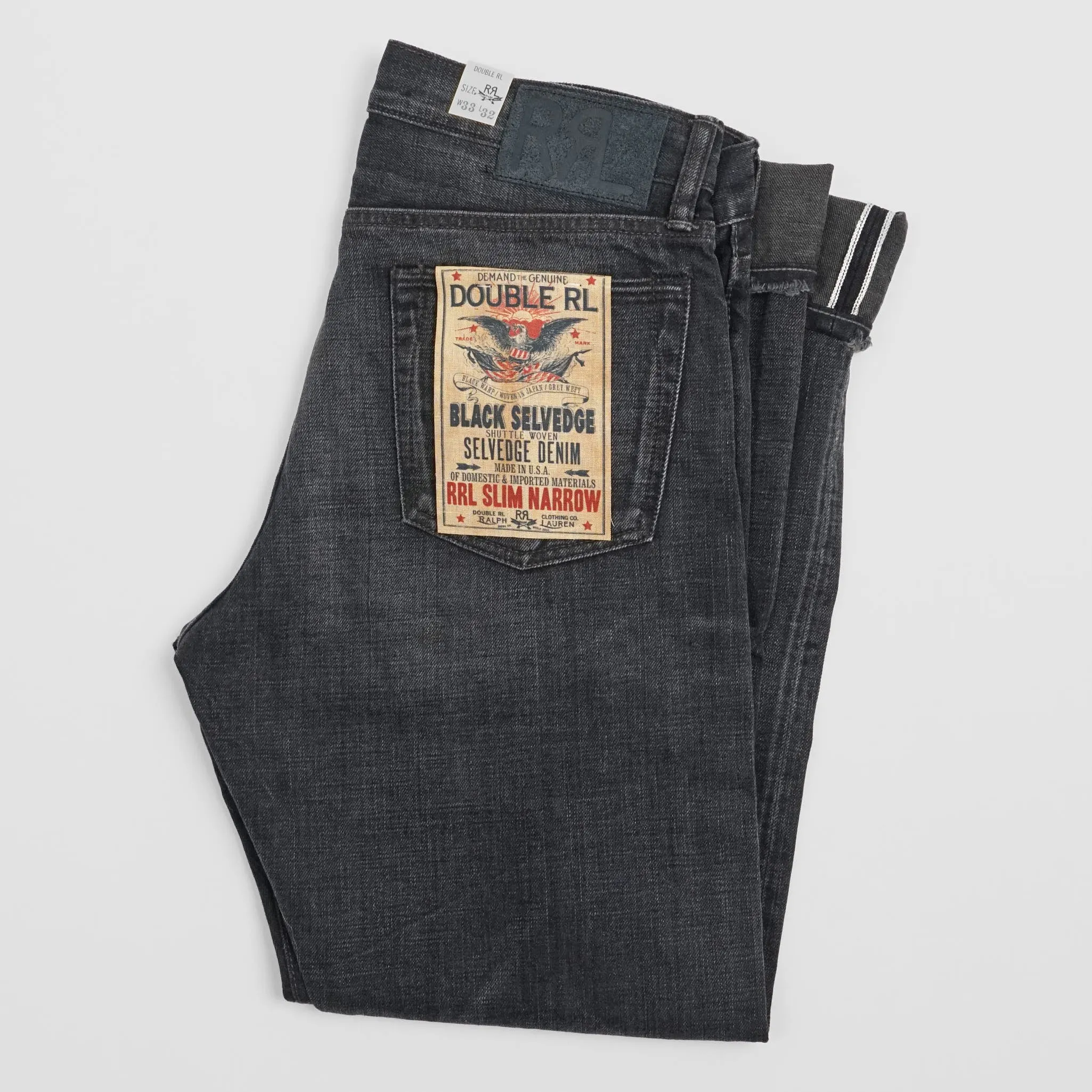 Double RL Selvage Denim Jeans Slim Narrow sold by DeeCee style product image thumbnail 2