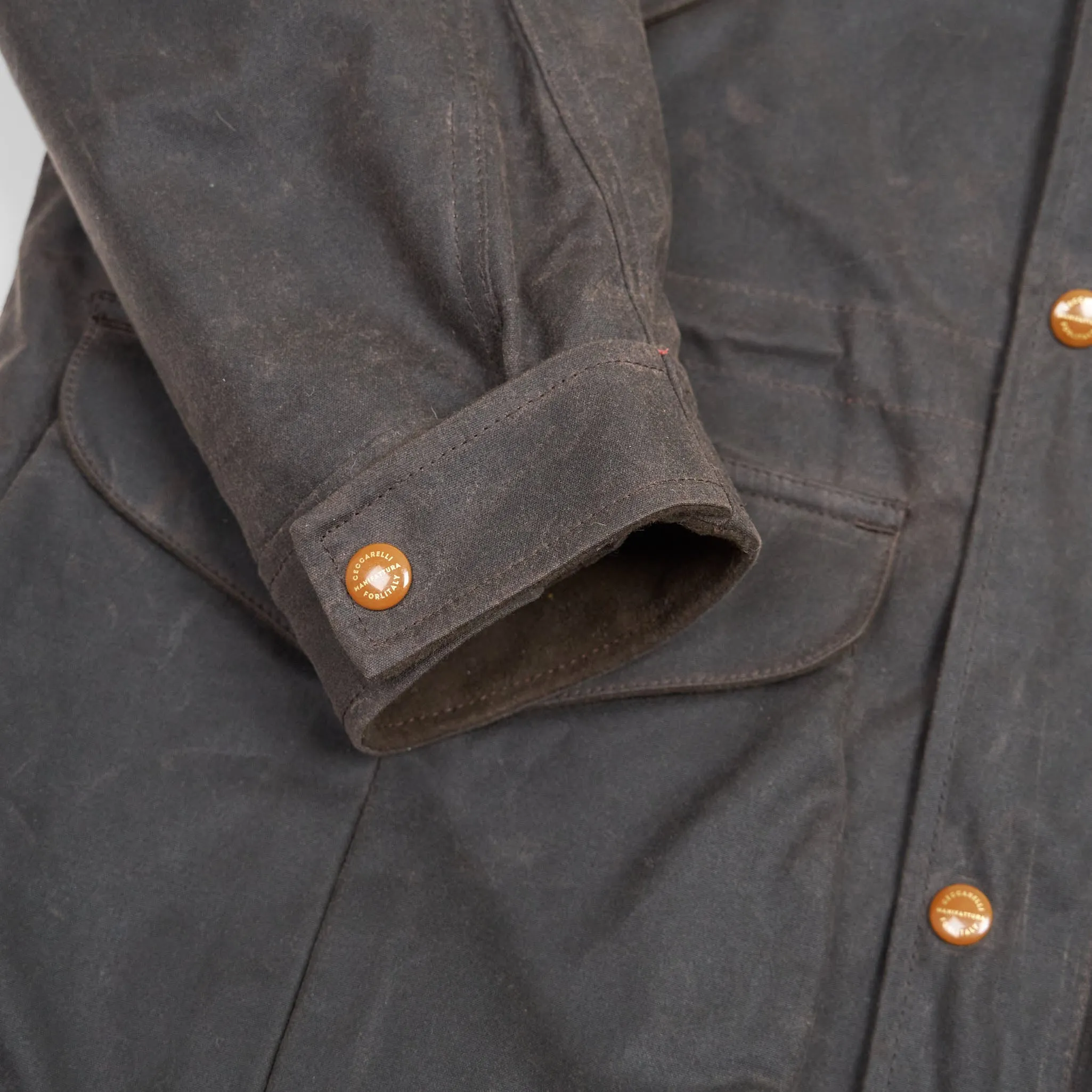 Manifattura Ceccarelli Waxed Fisherman Parka sold by DeeCee style product image thumbnail 5