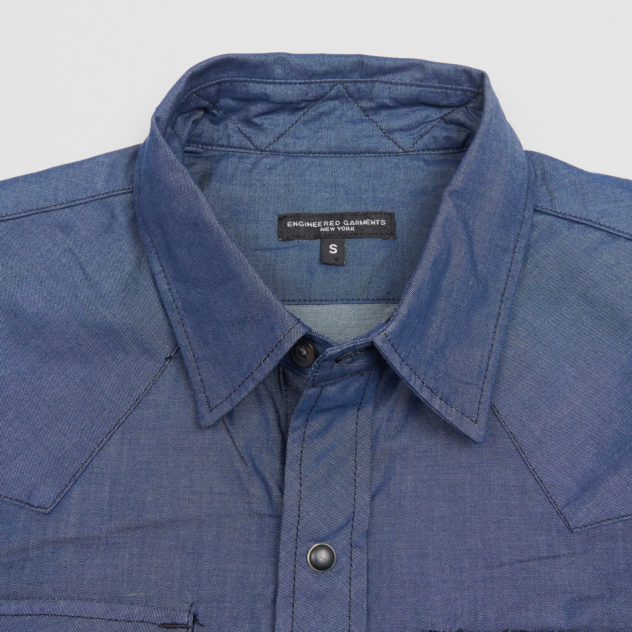 Engineered Garments Chambray Western Shirt sold by DeeCee style product image thumbnail 3