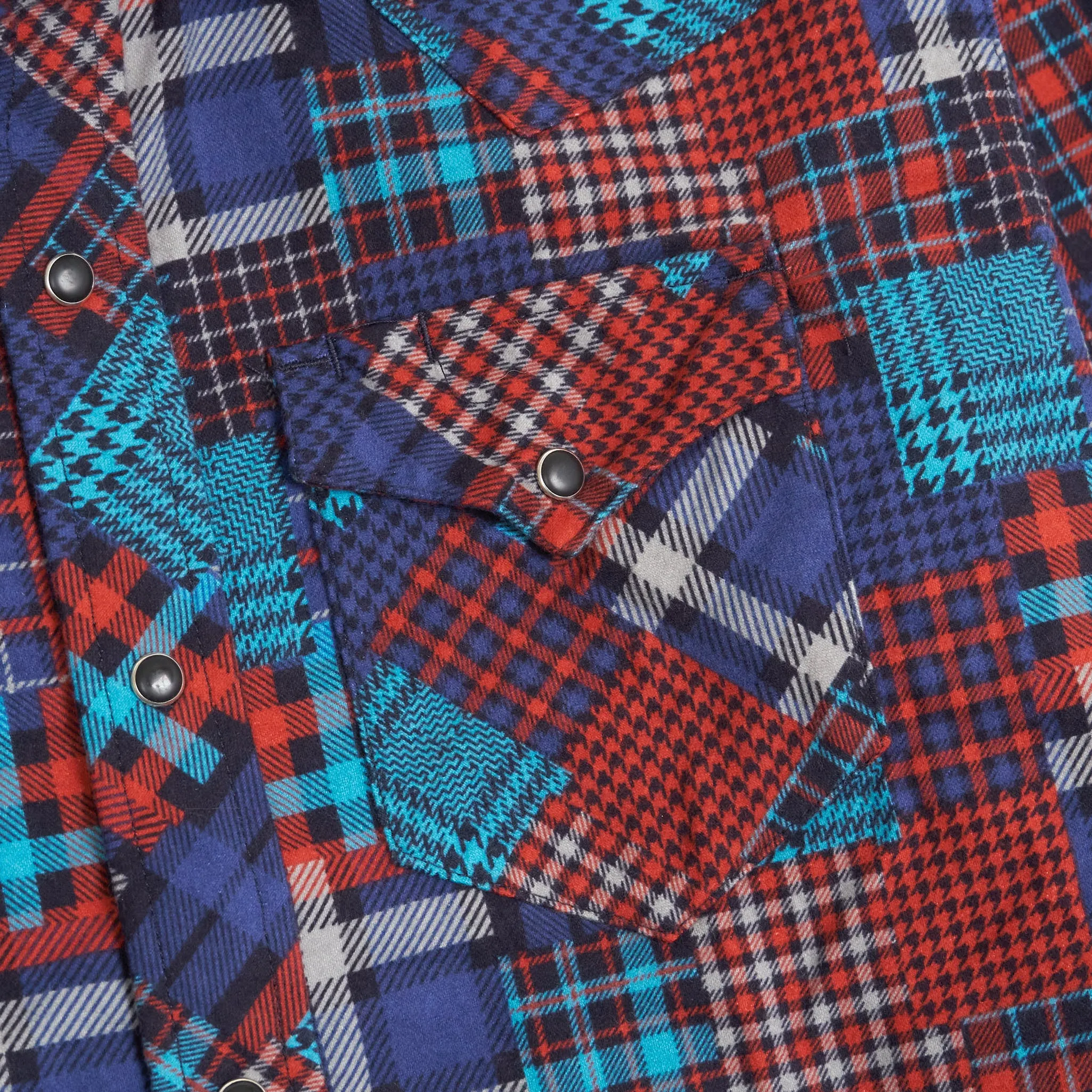 Engineered Garments Patchwork Oversized Western Shirt sold by DeeCee style product image thumbnail 2