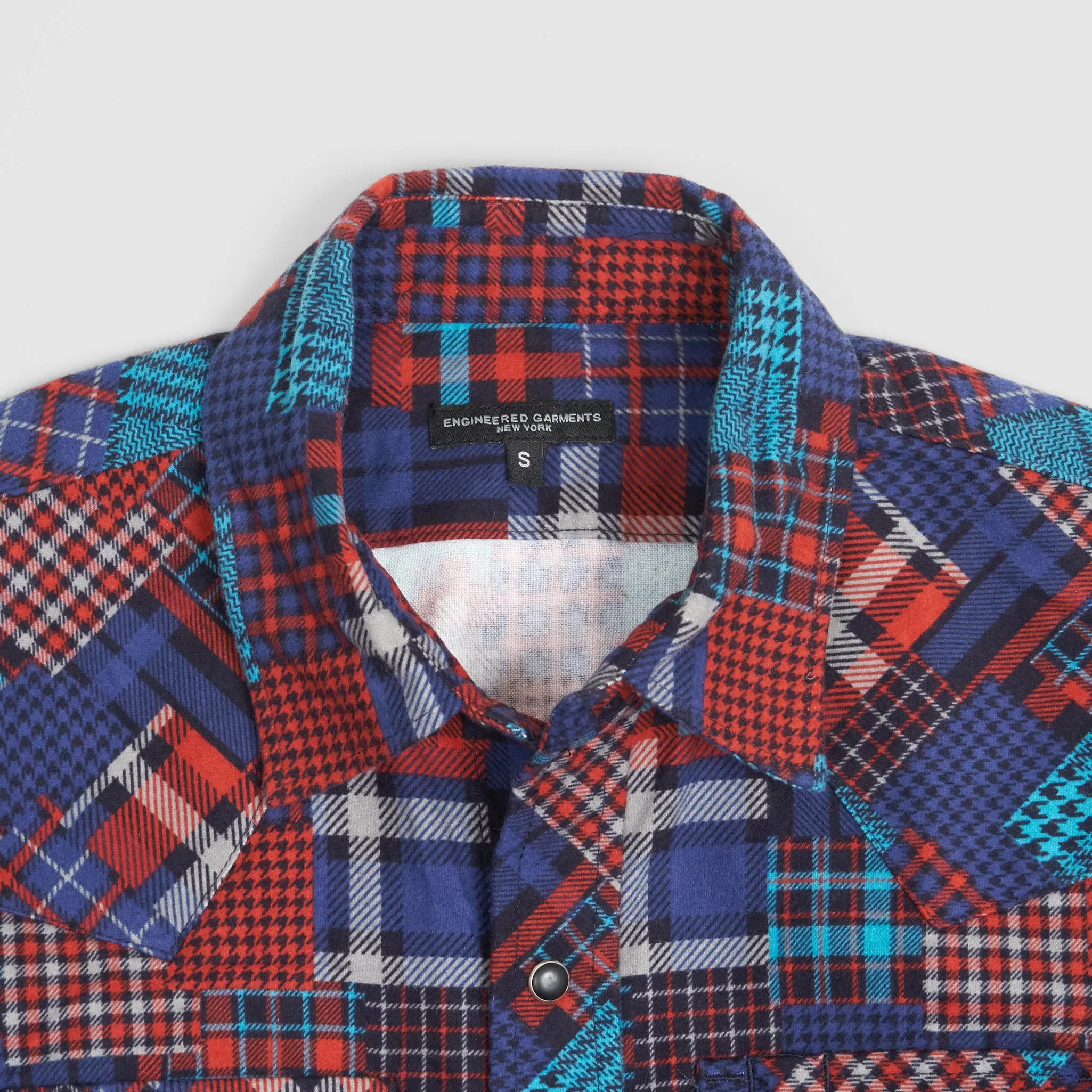 Engineered Garments Patchwork Oversized Western Shirt sold by DeeCee style product image thumbnail 3