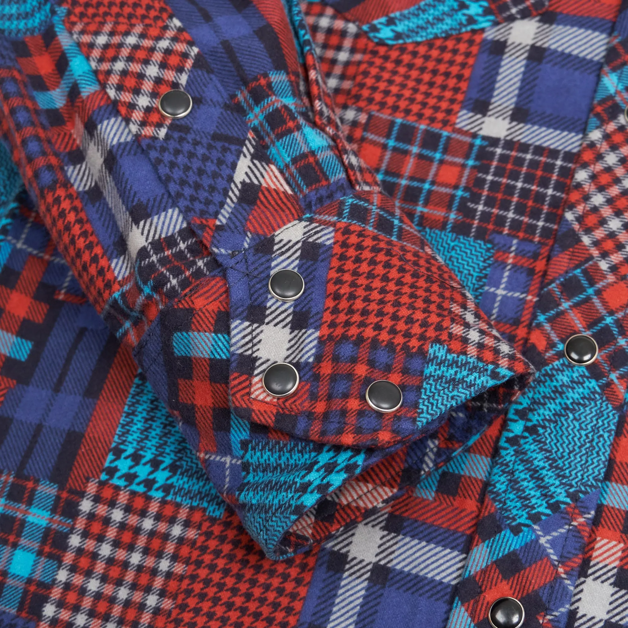 Engineered Garments Patchwork Oversized Western Shirt sold by DeeCee style product image thumbnail 4