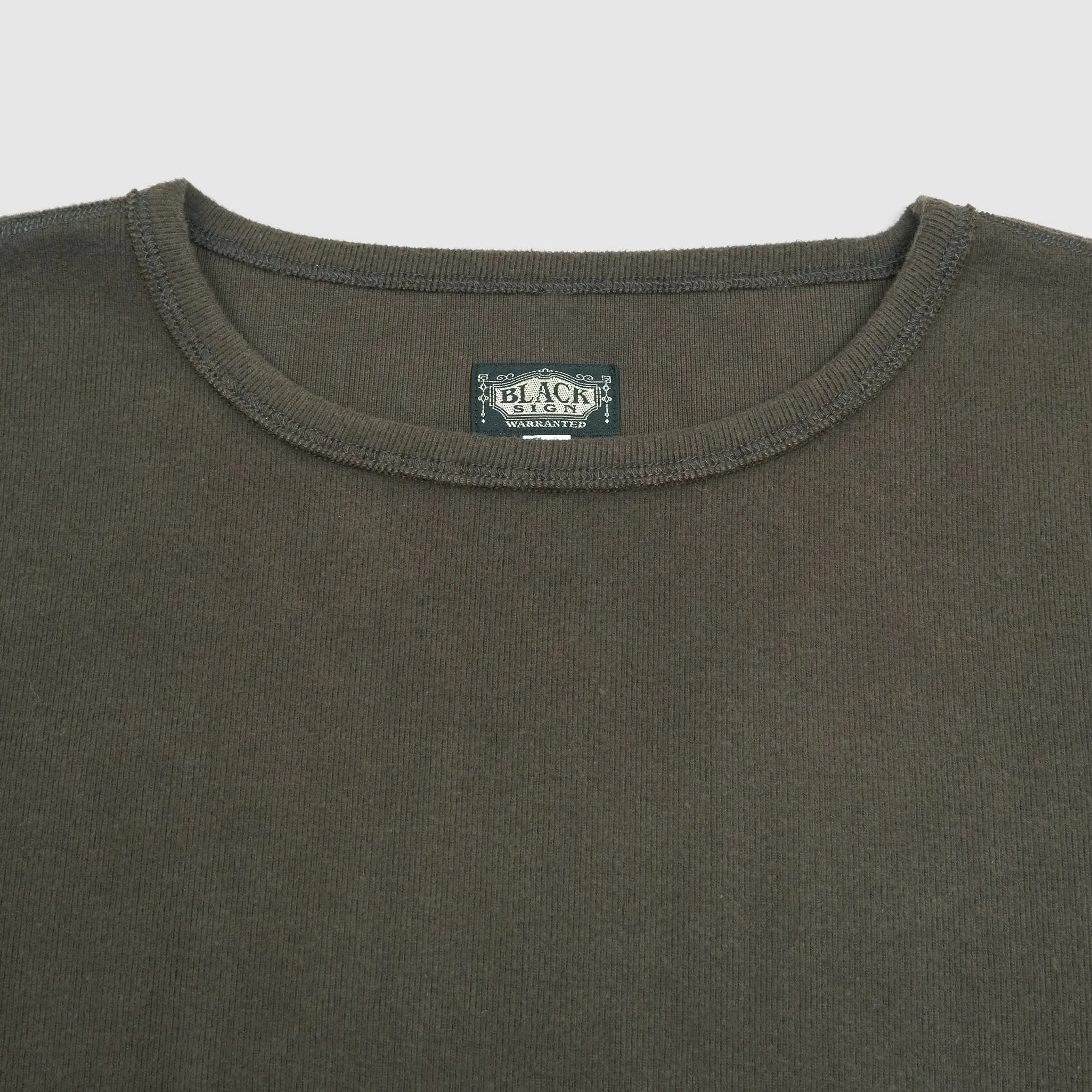 Black Sign Heavy Cotton Long Sleeve T-Shirt sold by DeeCee style product image thumbnail 4