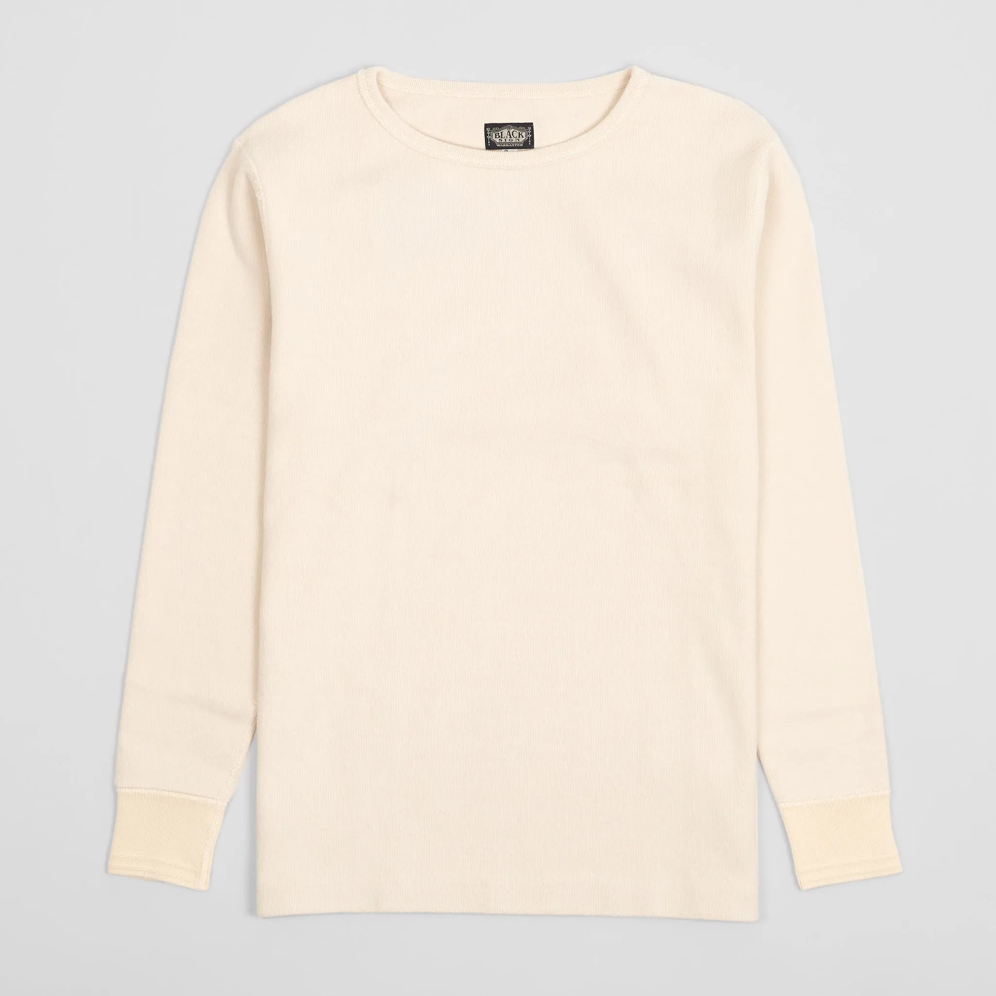 Black Sign Heavy Cotton Long Sleeve T-Shirt sold by DeeCee style product image thumbnail 2