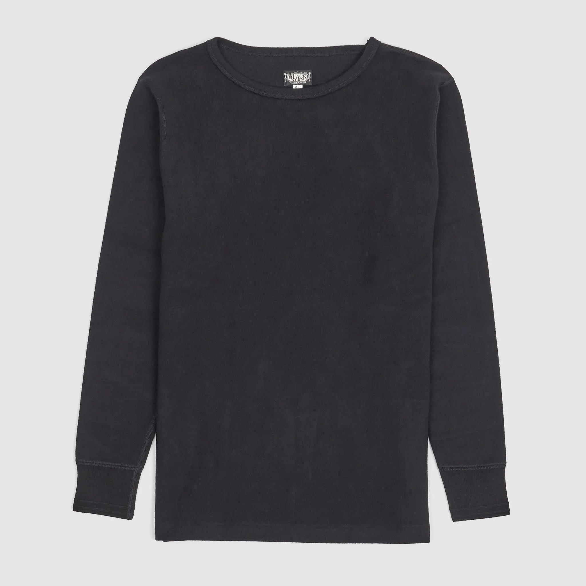 Black Sign Heavy Cotton Long Sleeve T-Shirt sold by DeeCee style product image thumbnail 3