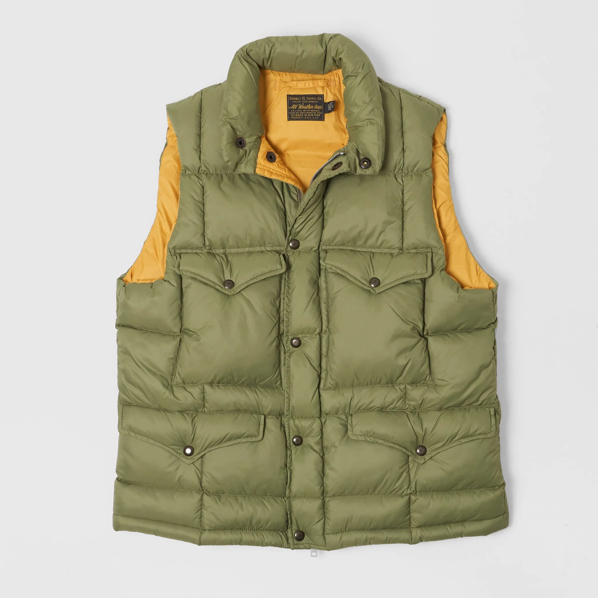 Double RL Quilted Vest sold by DeeCee style
