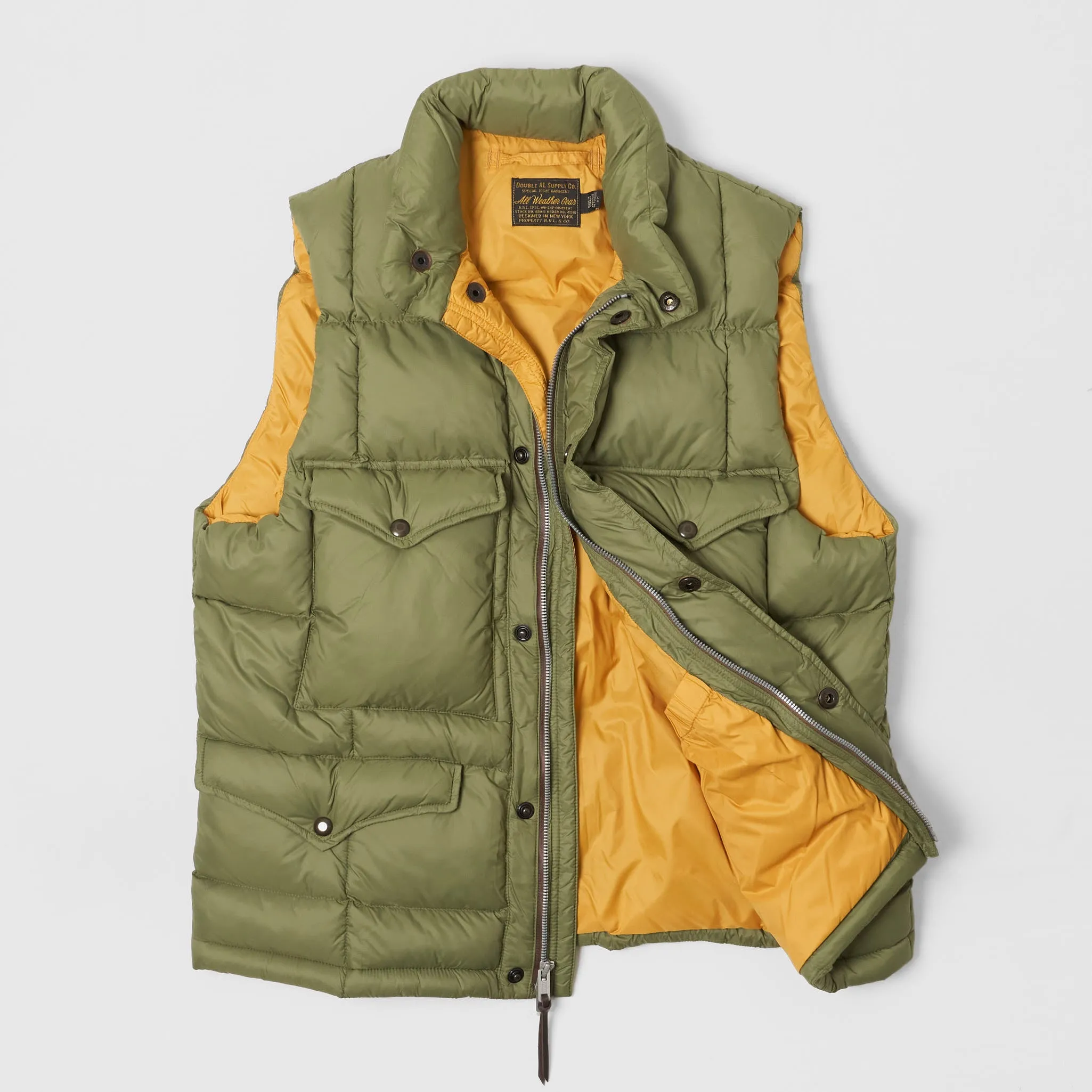 Double RL Quilted Vest sold by DeeCee style product image thumbnail 2