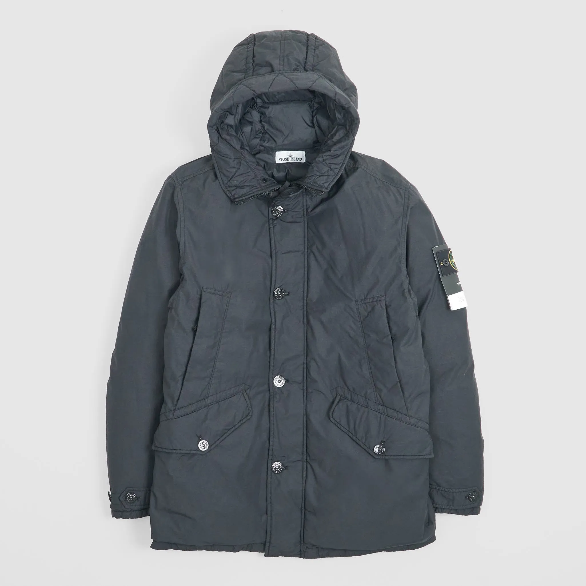 Stone Island Naslan Light Watron Down Short Parka sold by DeeCee style