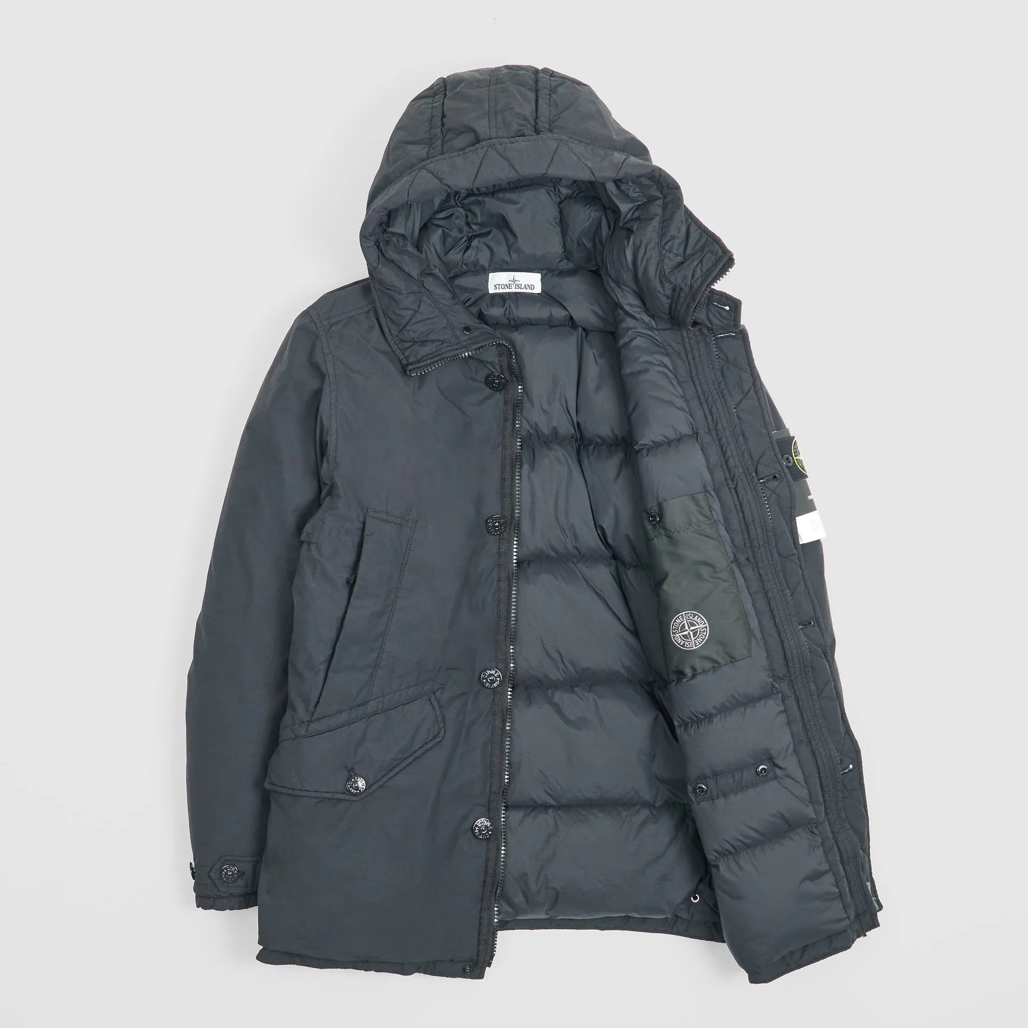 Stone Island Naslan Light Watron Down Short Parka sold by DeeCee style product image thumbnail 2