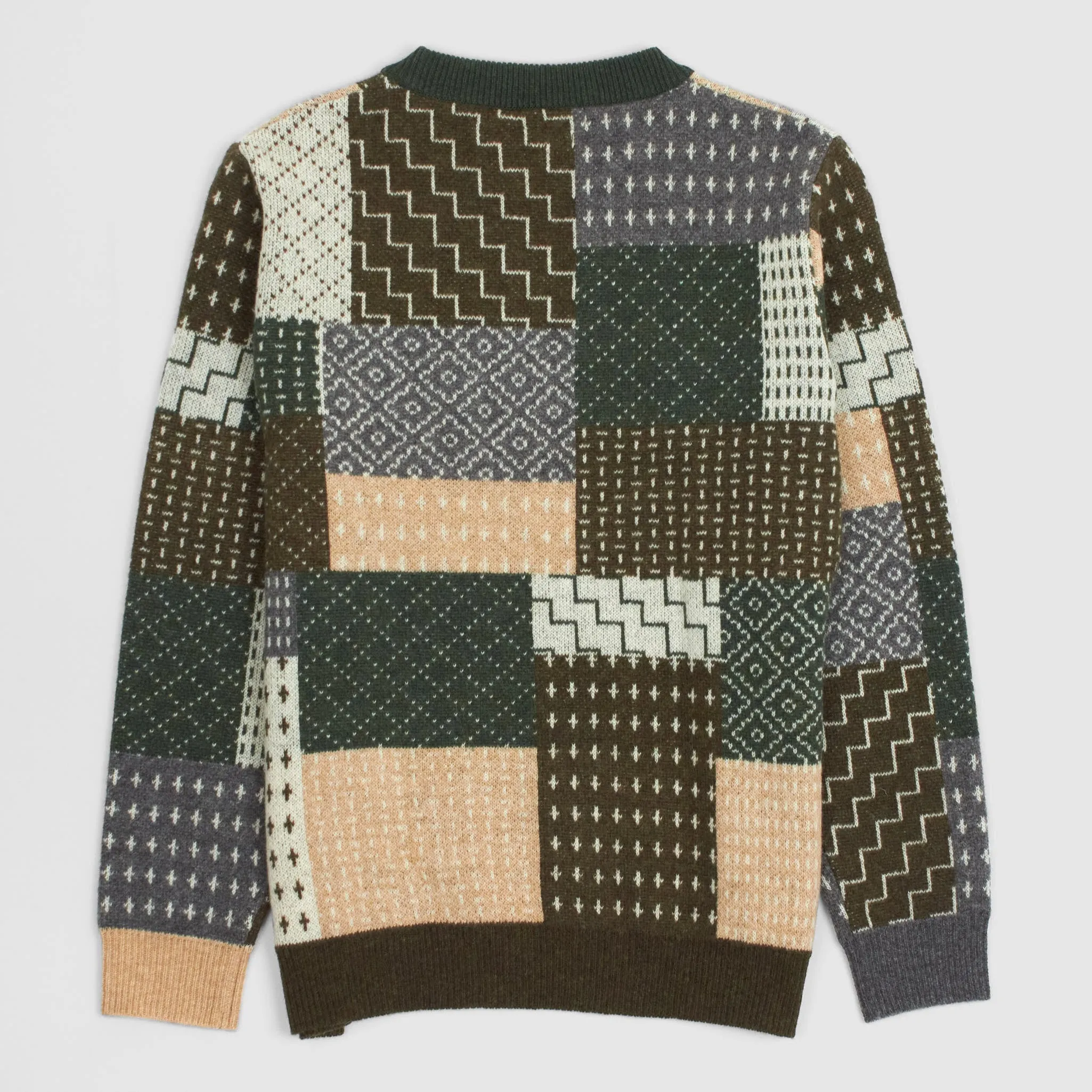 FDMTL Patchwork Crew Neck Pullover sold by DeeCee style product image thumbnail 2