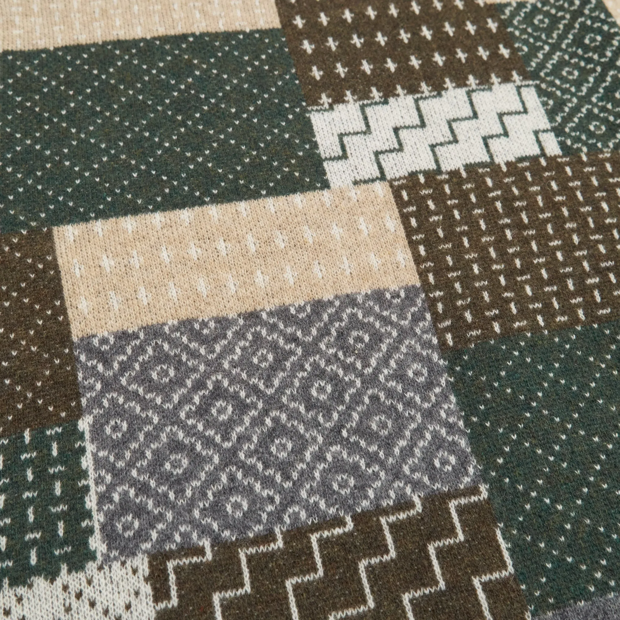 FDMTL Patchwork Crew Neck Pullover sold by DeeCee style product image thumbnail 4