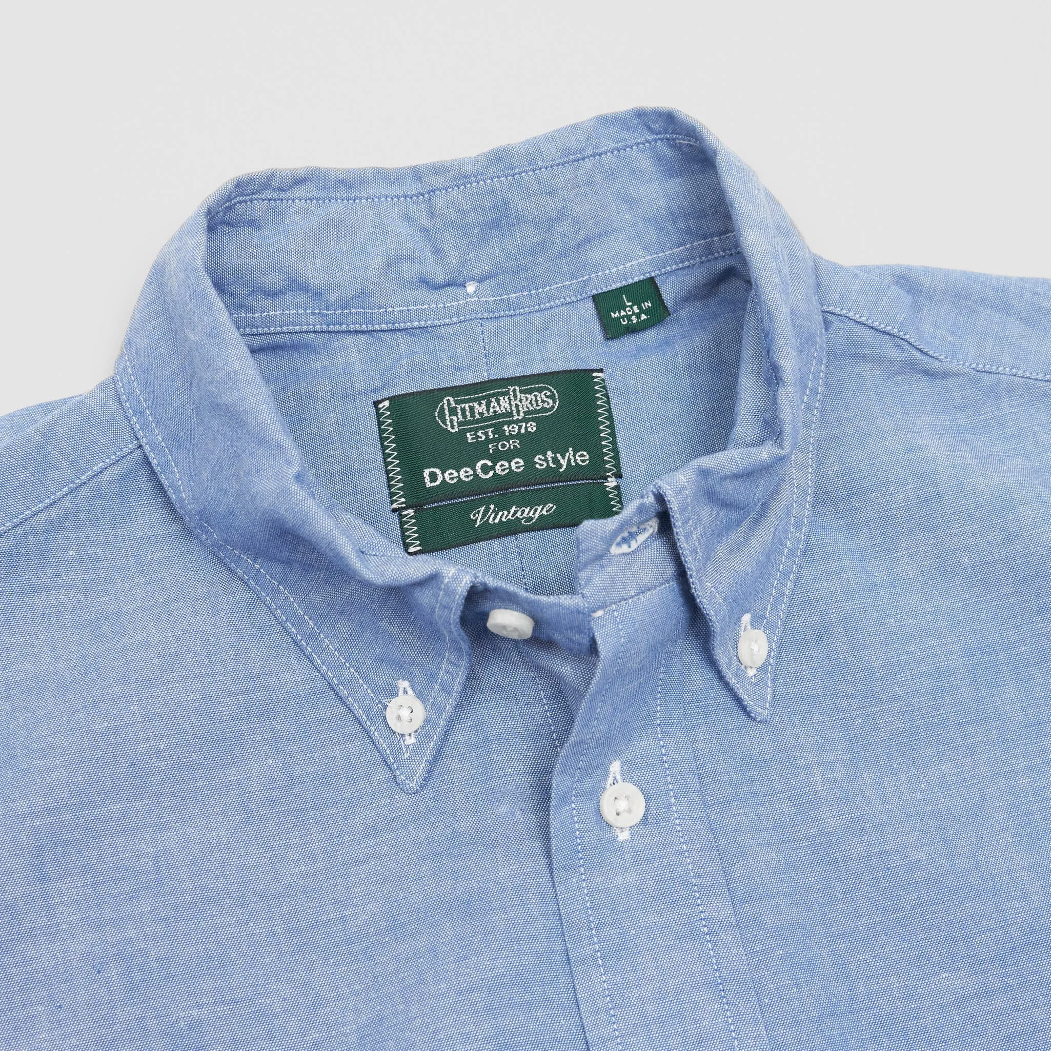 Gitman Vintage Chambray Button Down Shirt sold by DeeCee style product image thumbnail 3