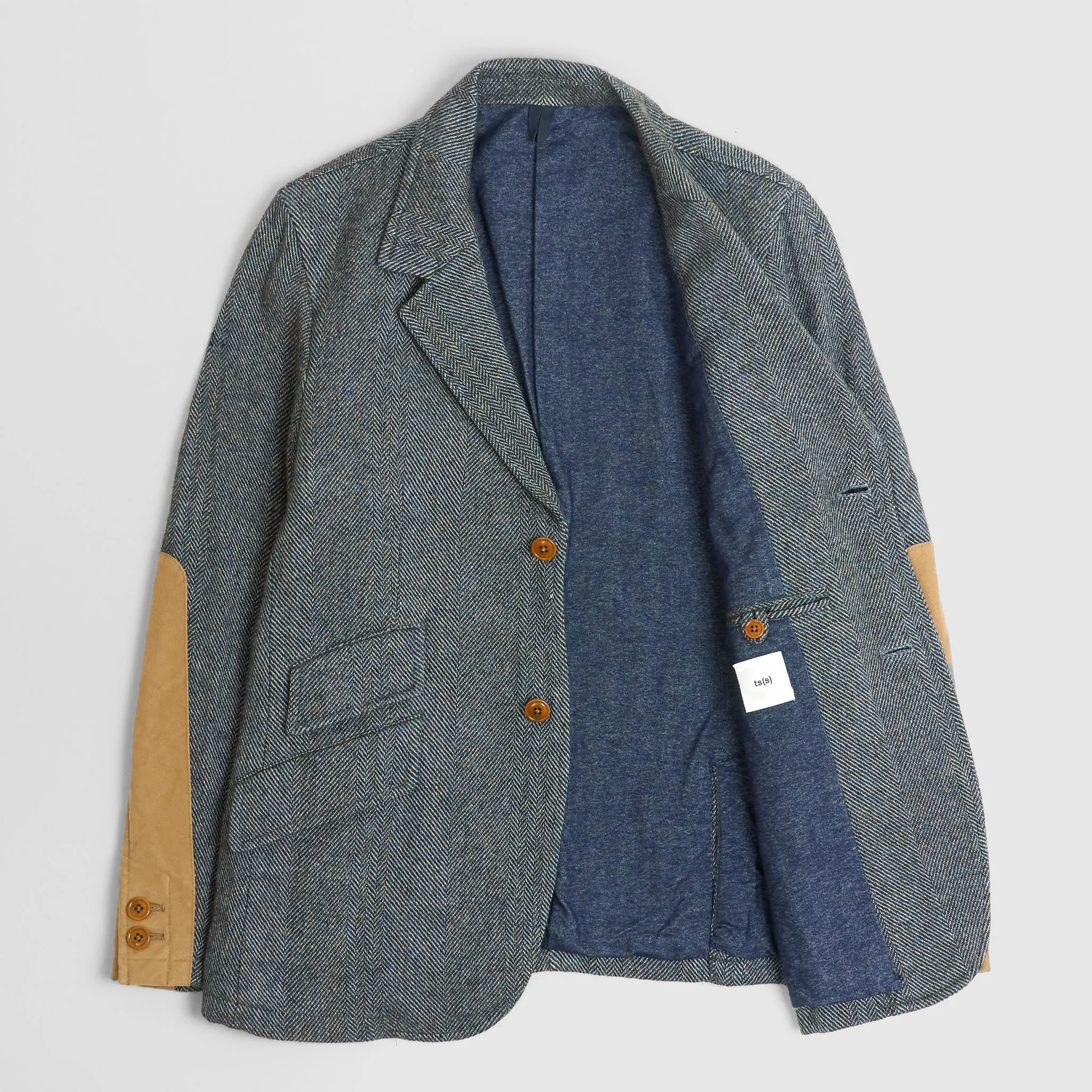 ts(s) Herringbone Wool Blazer Jacket sold by DeeCee style product image thumbnail 2