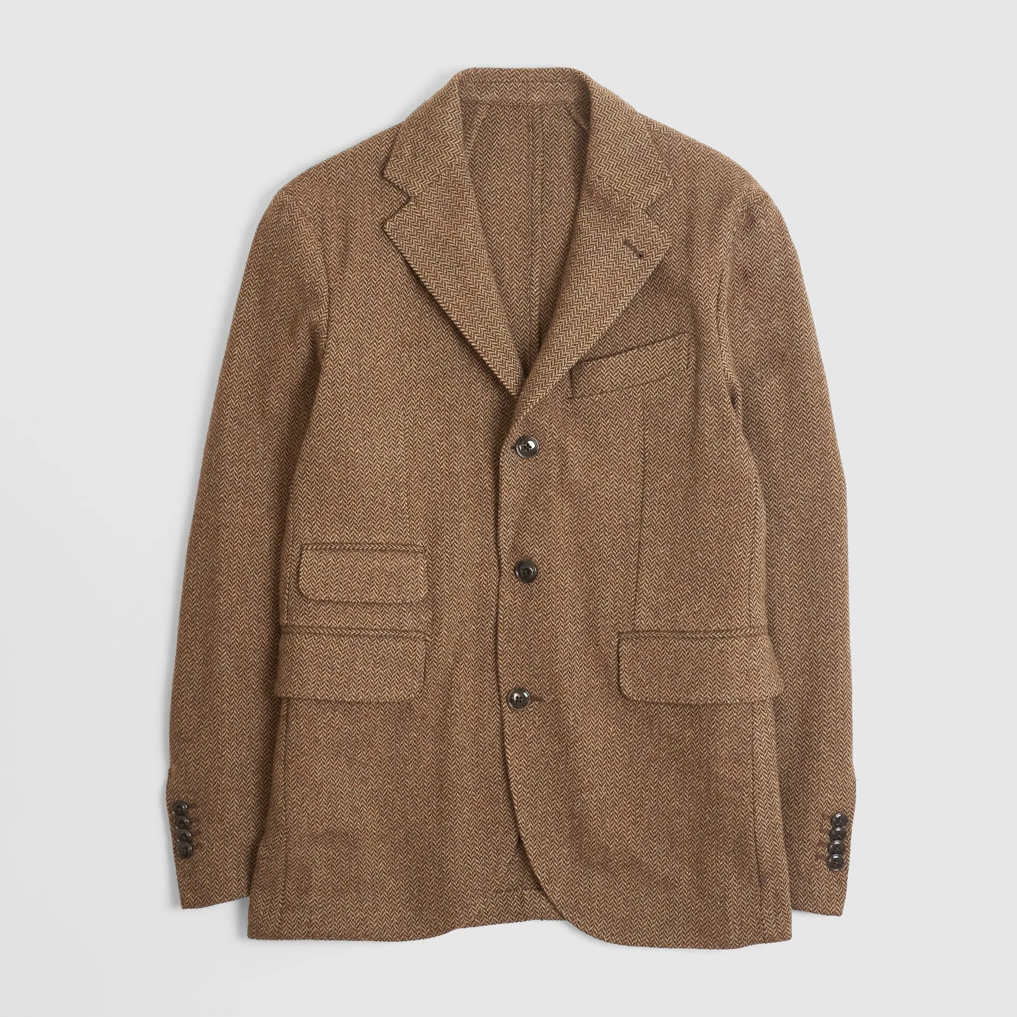 Man 1924 Kennedy Herringbone Blazer sold by DeeCee style