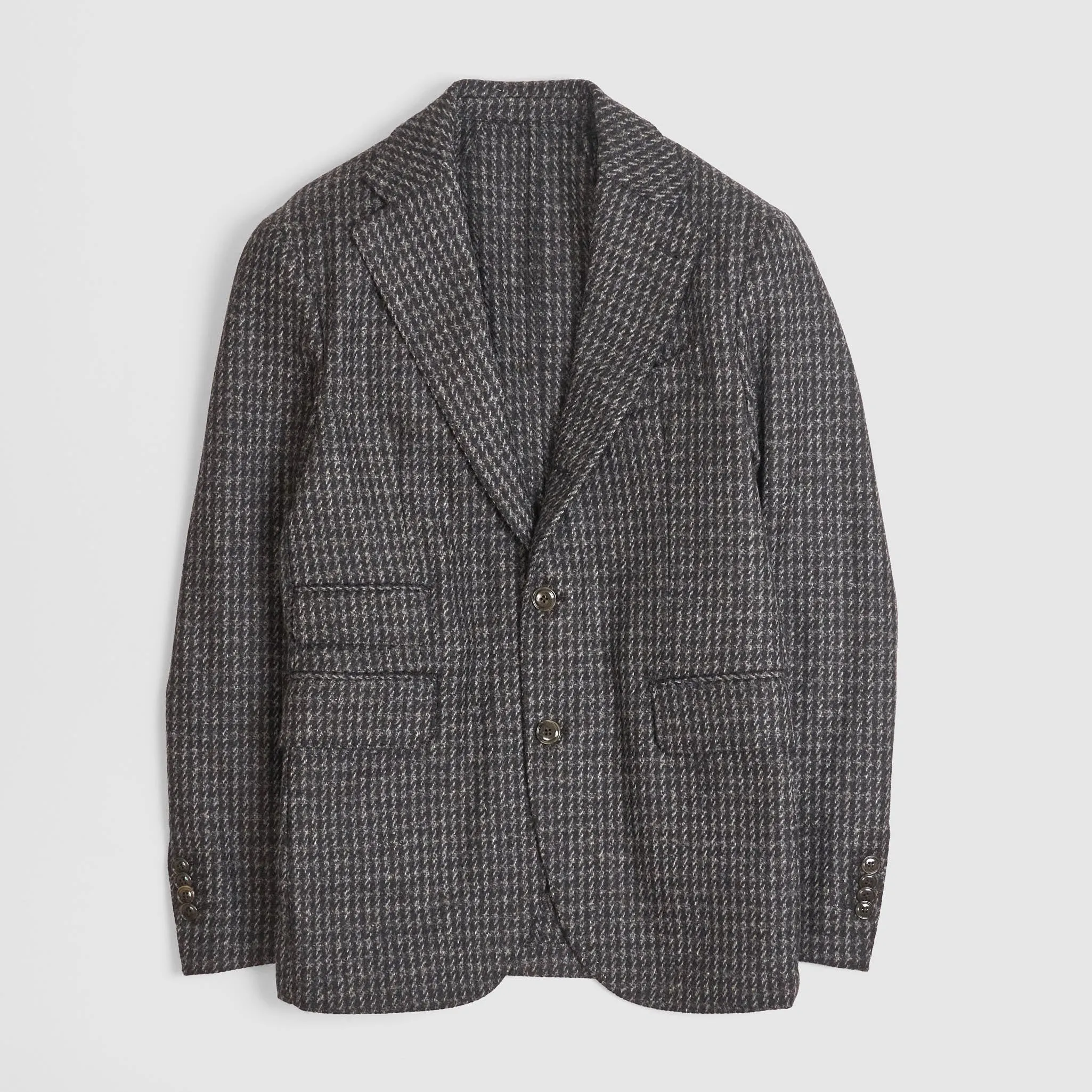 Man 1924 Kennedy Houndstooth Wool Blazer sold by DeeCee style