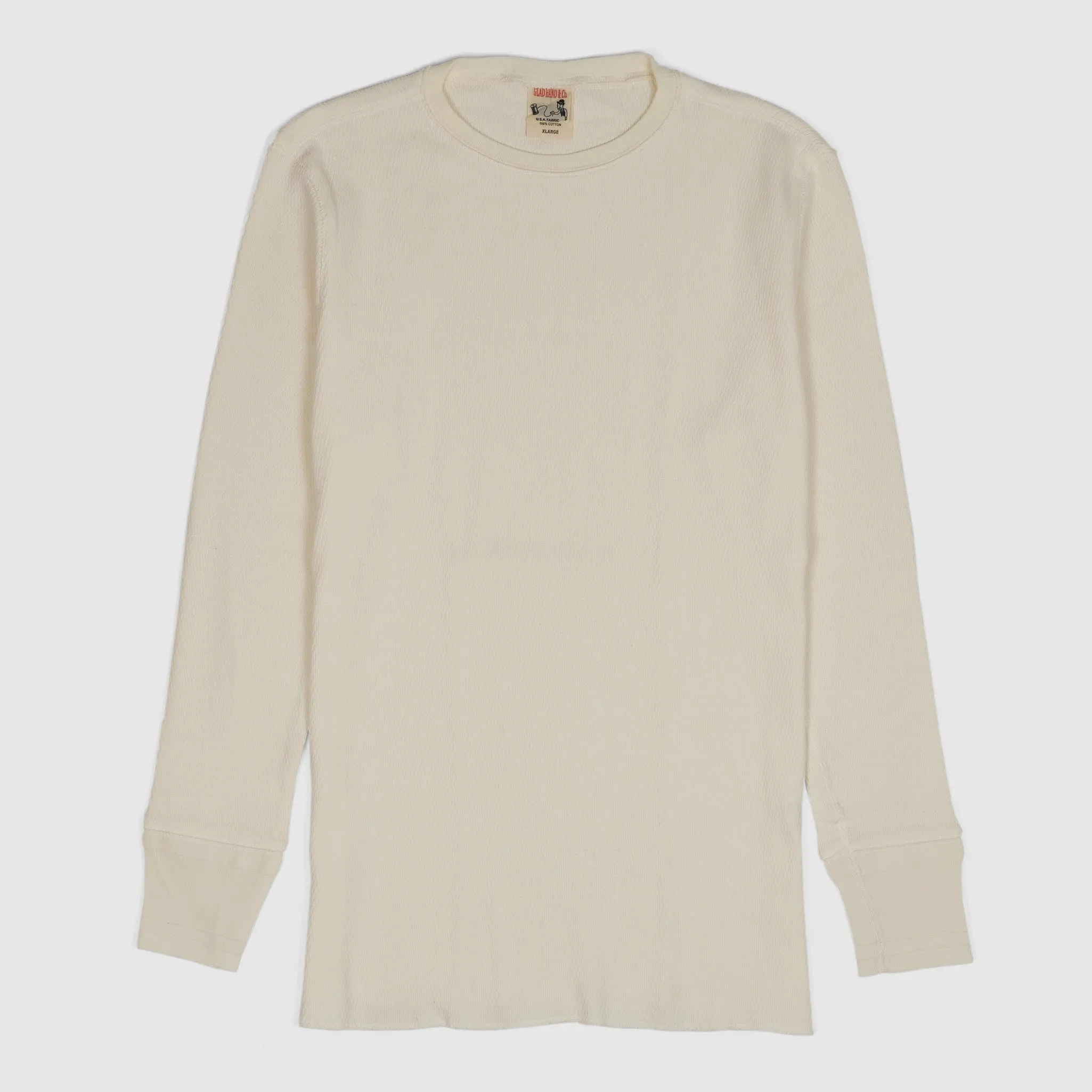 Glad Hand & Co. Longsleeve Waffle Shirt sold by DeeCee style