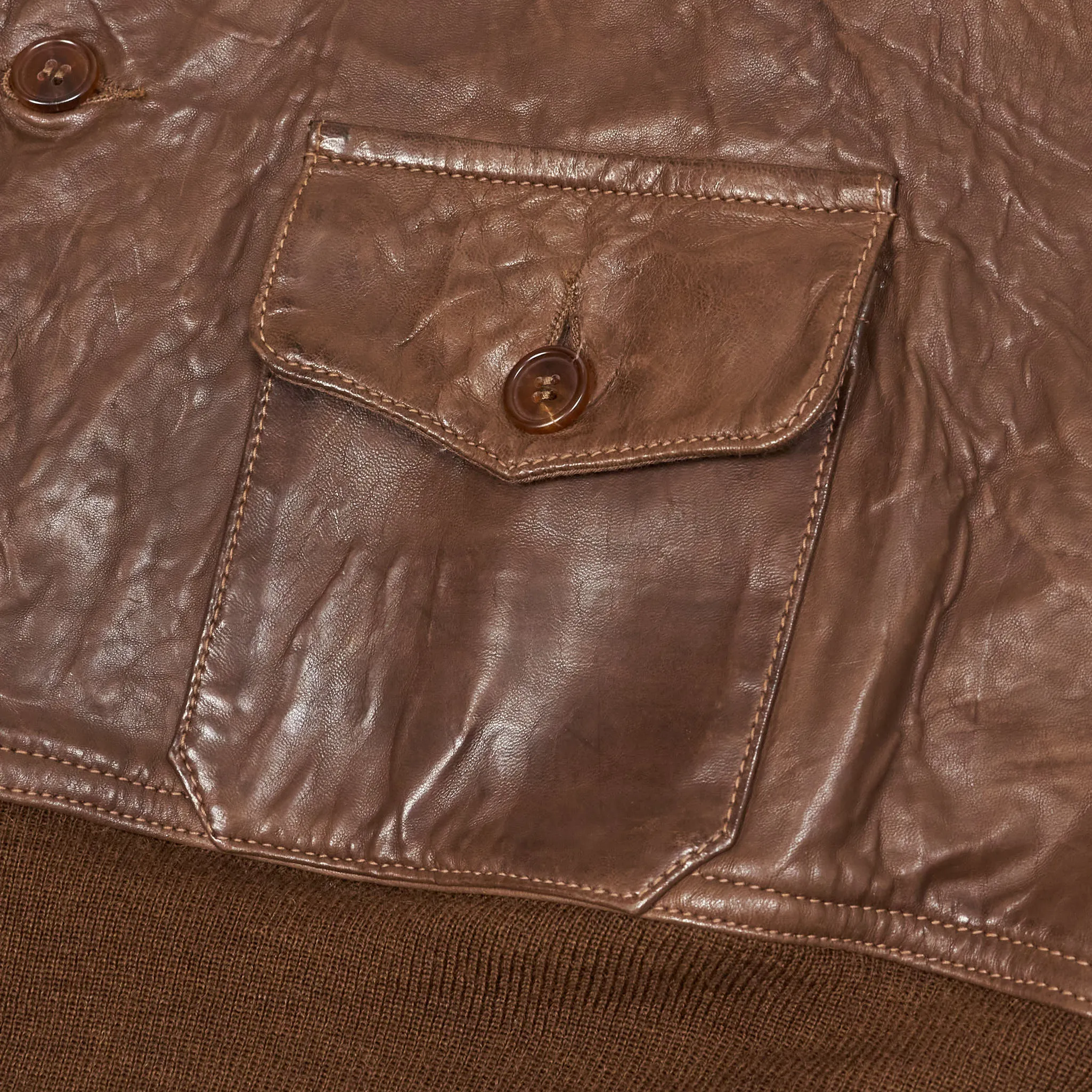Eastman A-1 Leather Flying Jacket sold by DeeCee style product image thumbnail 3