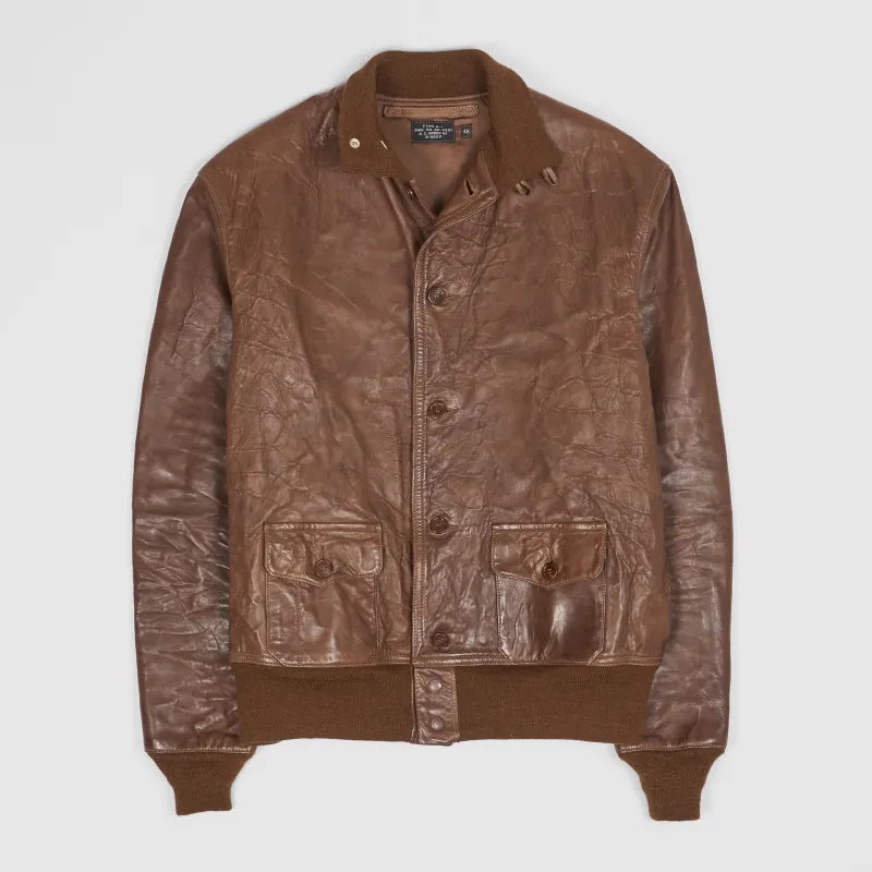 Eastman A-1 Leather Flying Jacket sold by DeeCee style