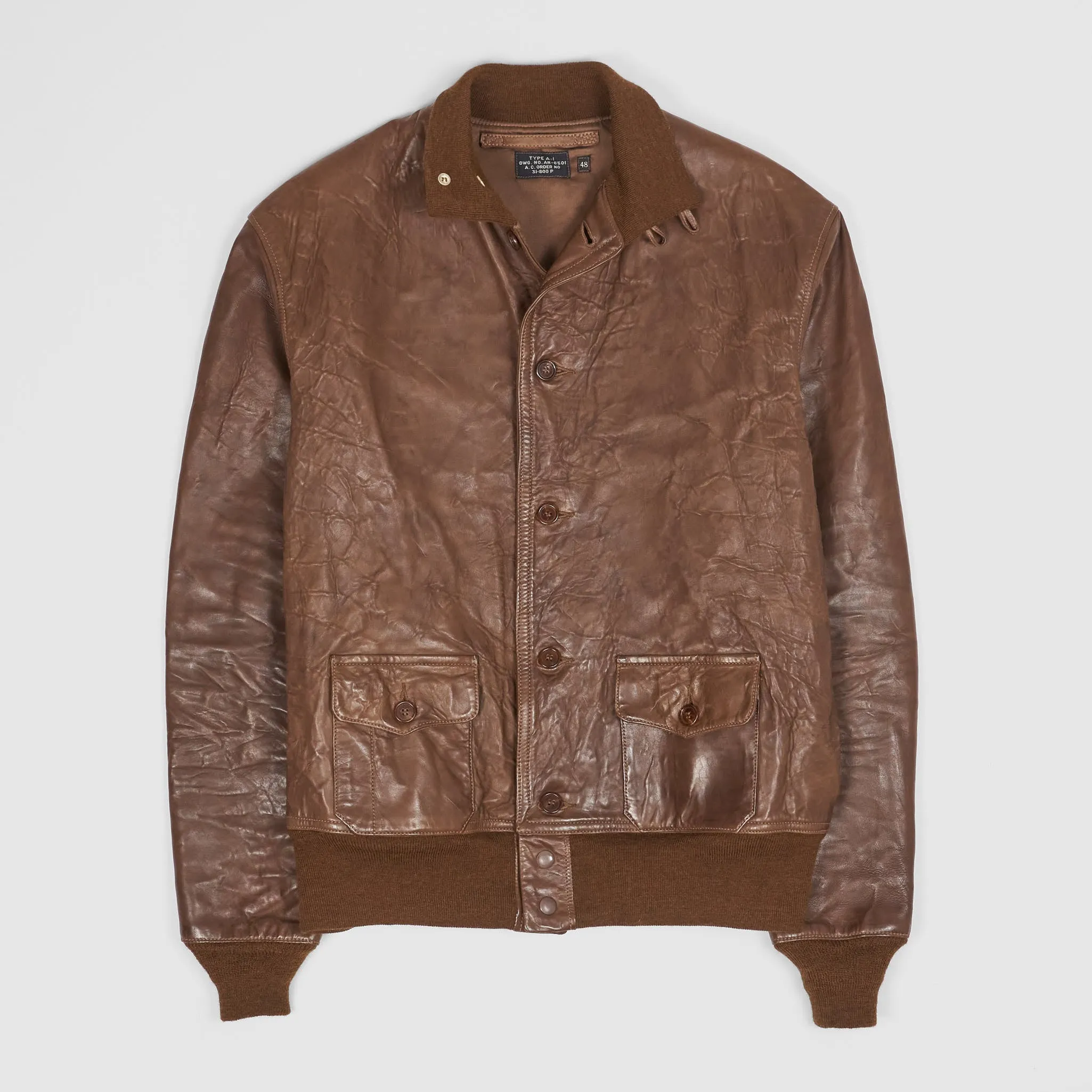 Eastman A-1 Leather Flying Jacket sold by DeeCee style