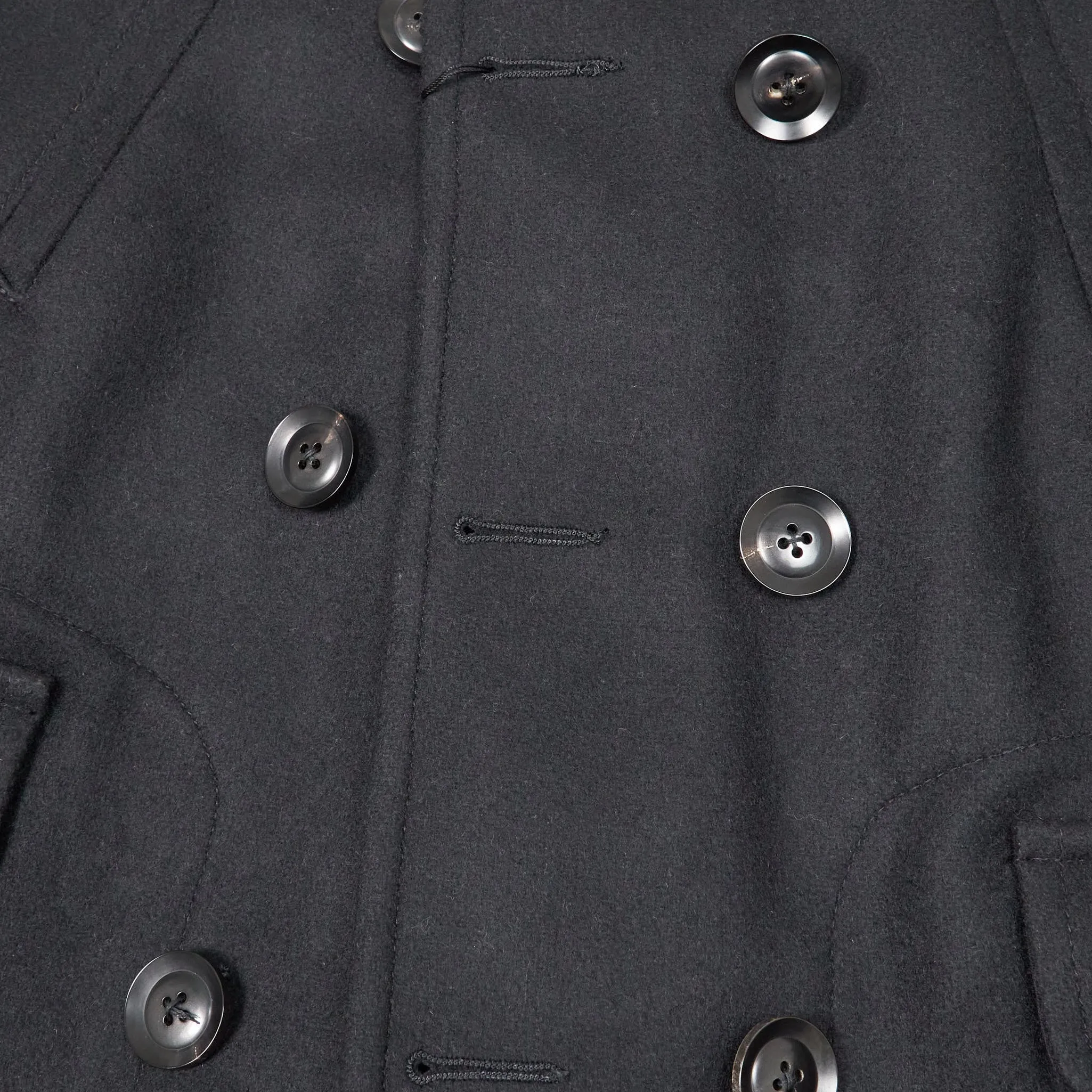 Black Sign Gaucho Leather/WoolCoat sold by DeeCee style product image thumbnail 5