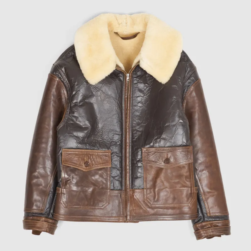 Eastman Shearling Flying Jacket Type ANJ-4 sold by DeeCee style