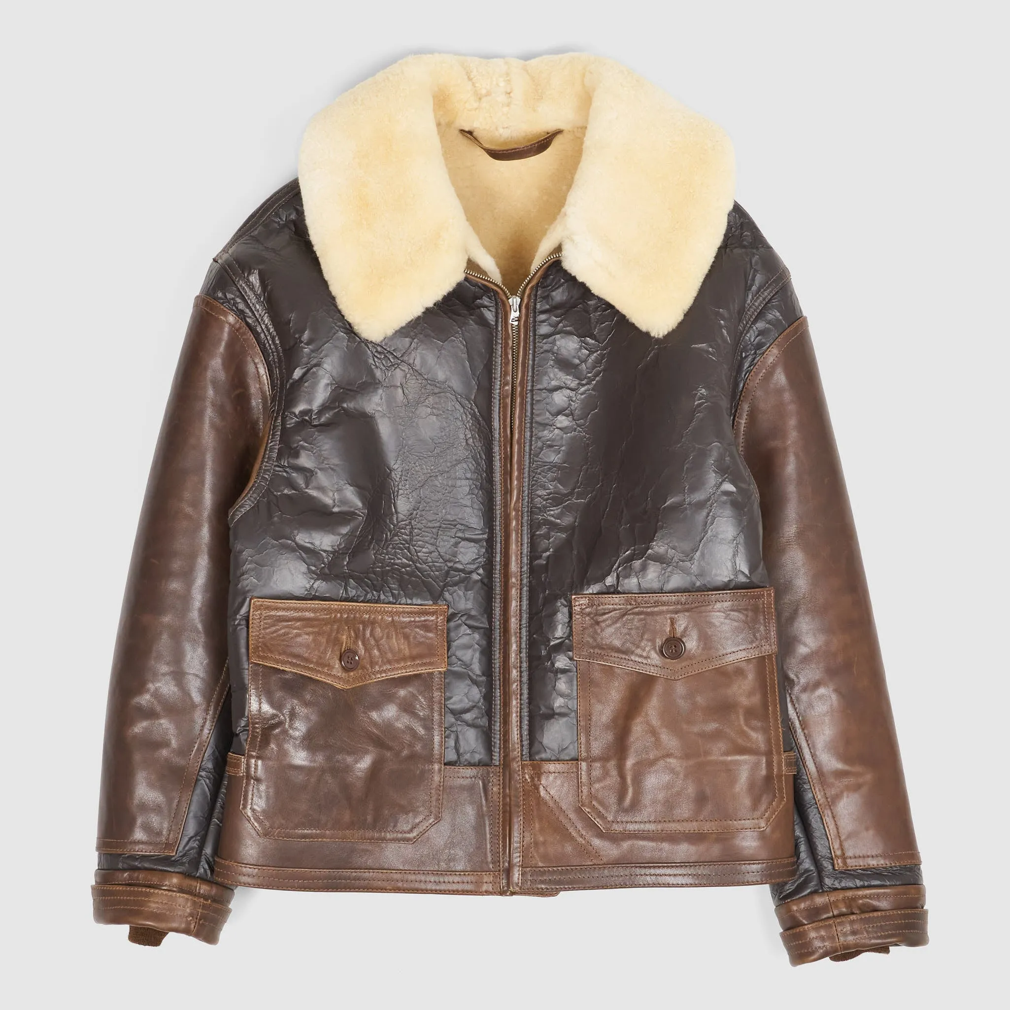 Eastman Shearling Flying Jacket Type ANJ-4 sold by DeeCee style