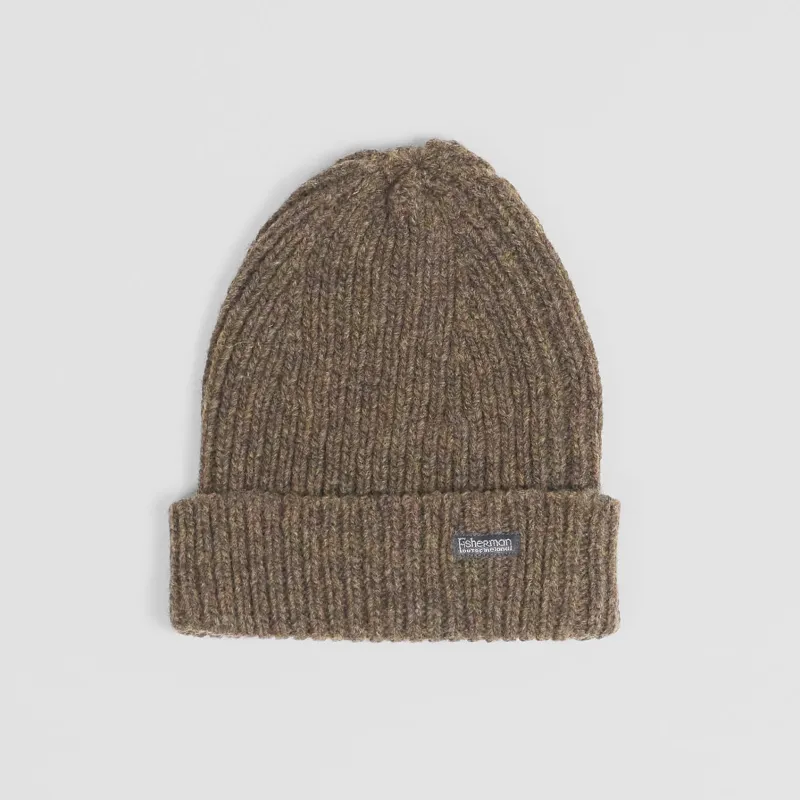 Fisherman Out Of Ireland Wool Classic Ribbed Beanie sold by DeeCee style