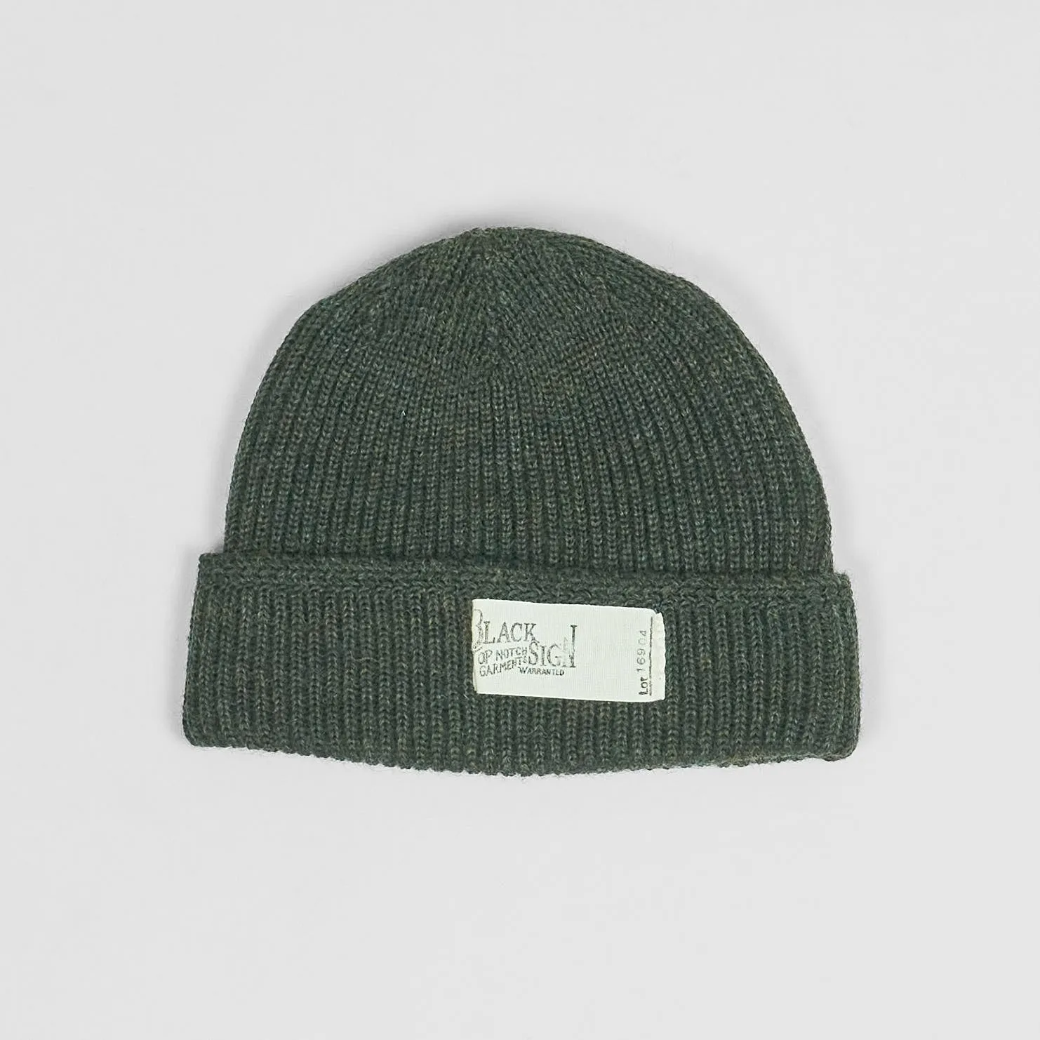 Black Sign Wool Knit Watch Cap sold by DeeCee style