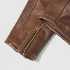 Thedi Leathers Café Racer Jacket sold by DeeCee style
