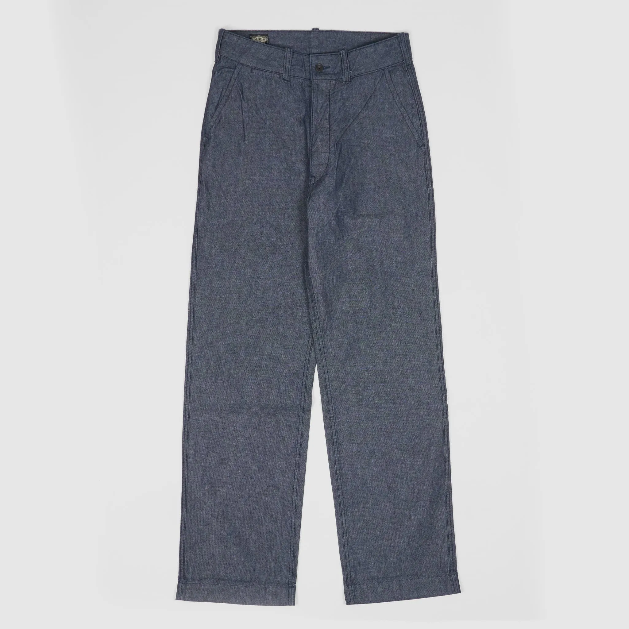 Black Sign 15 Oz. Denim and 10 Oz. Chambray Wide Cut Pants sold by DeeCee style