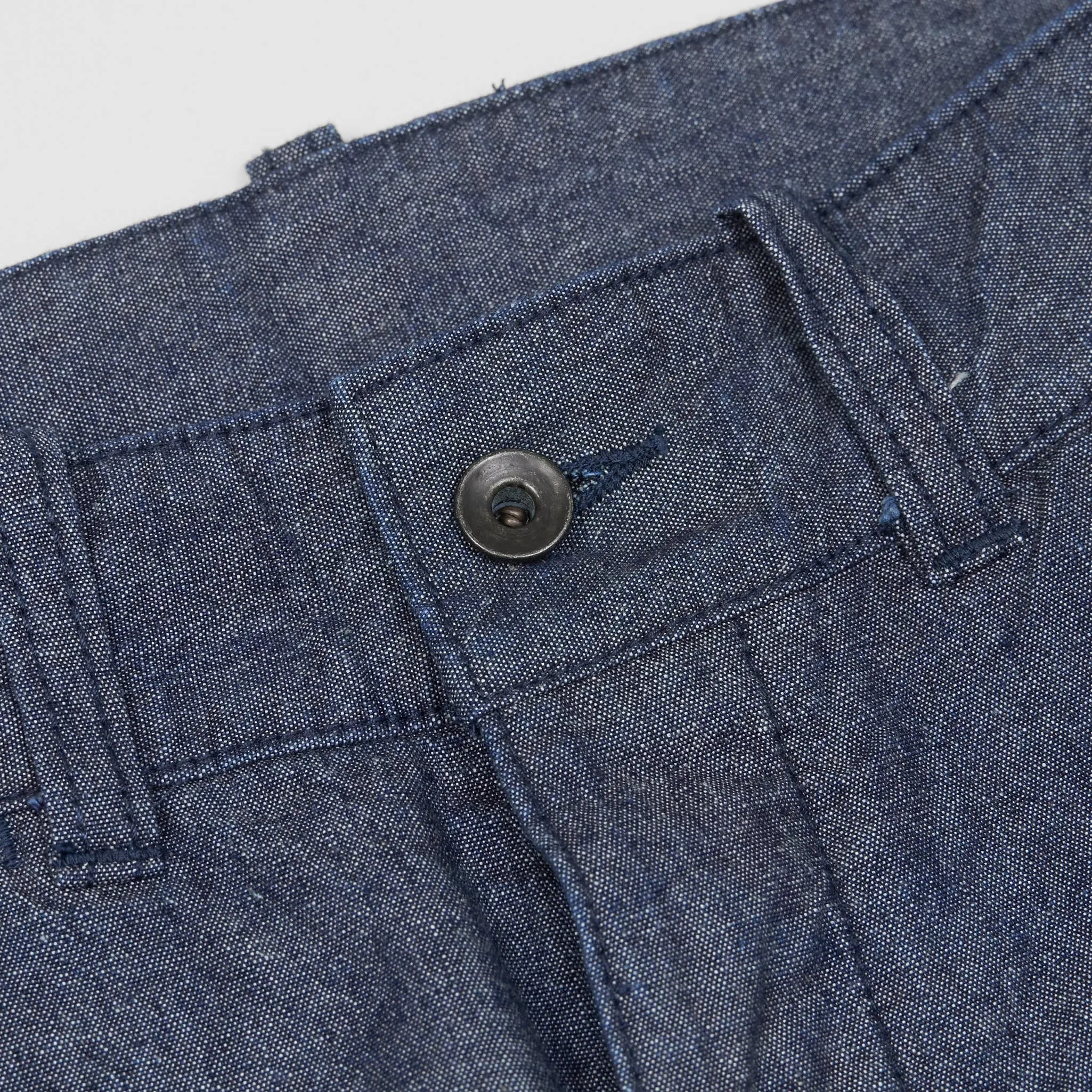 Black Sign 15 Oz. Denim and 10 Oz. Chambray Wide Cut Pants sold by DeeCee style product image thumbnail 4