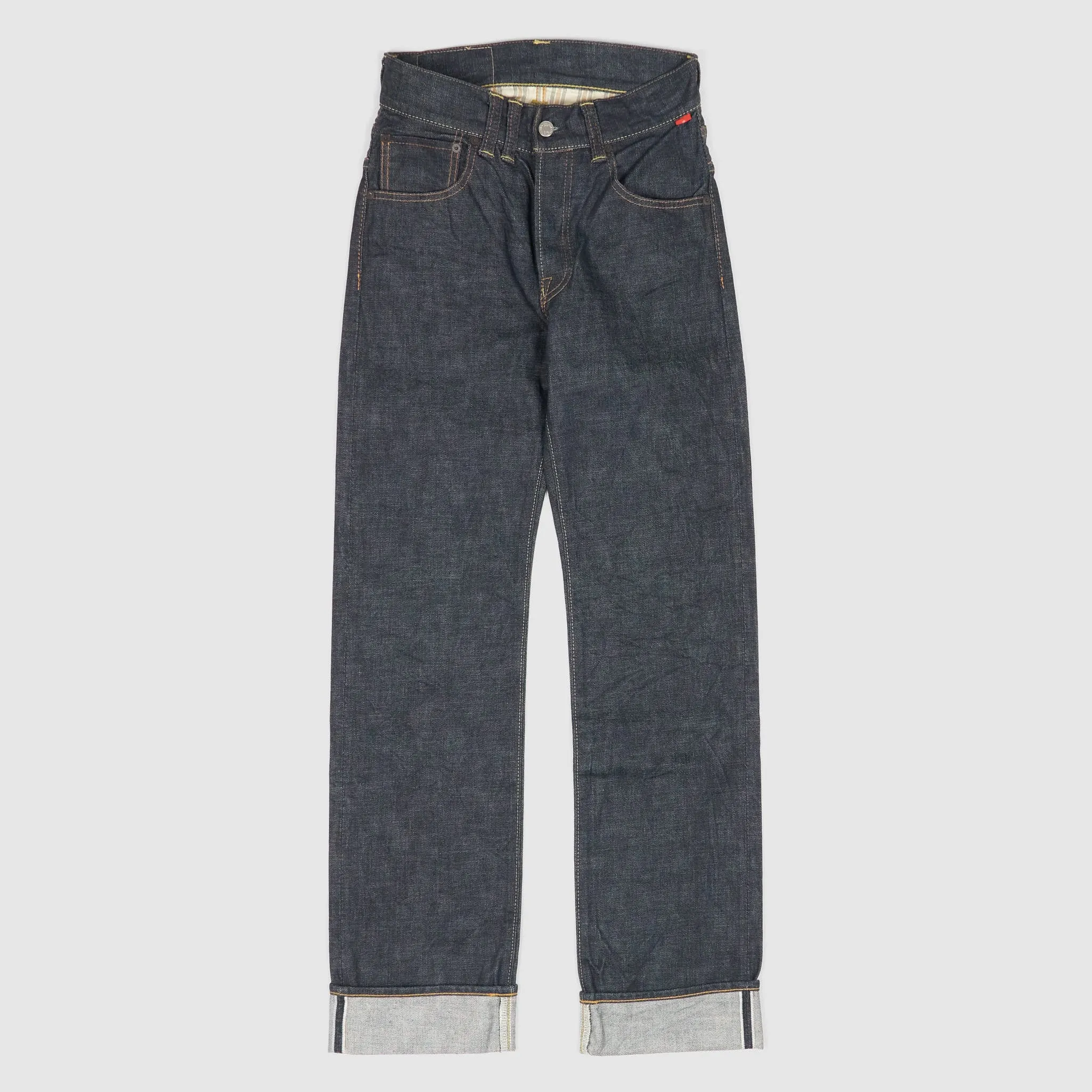 Anachronorm Double Saddle Selvage Denim sold by DeeCee style