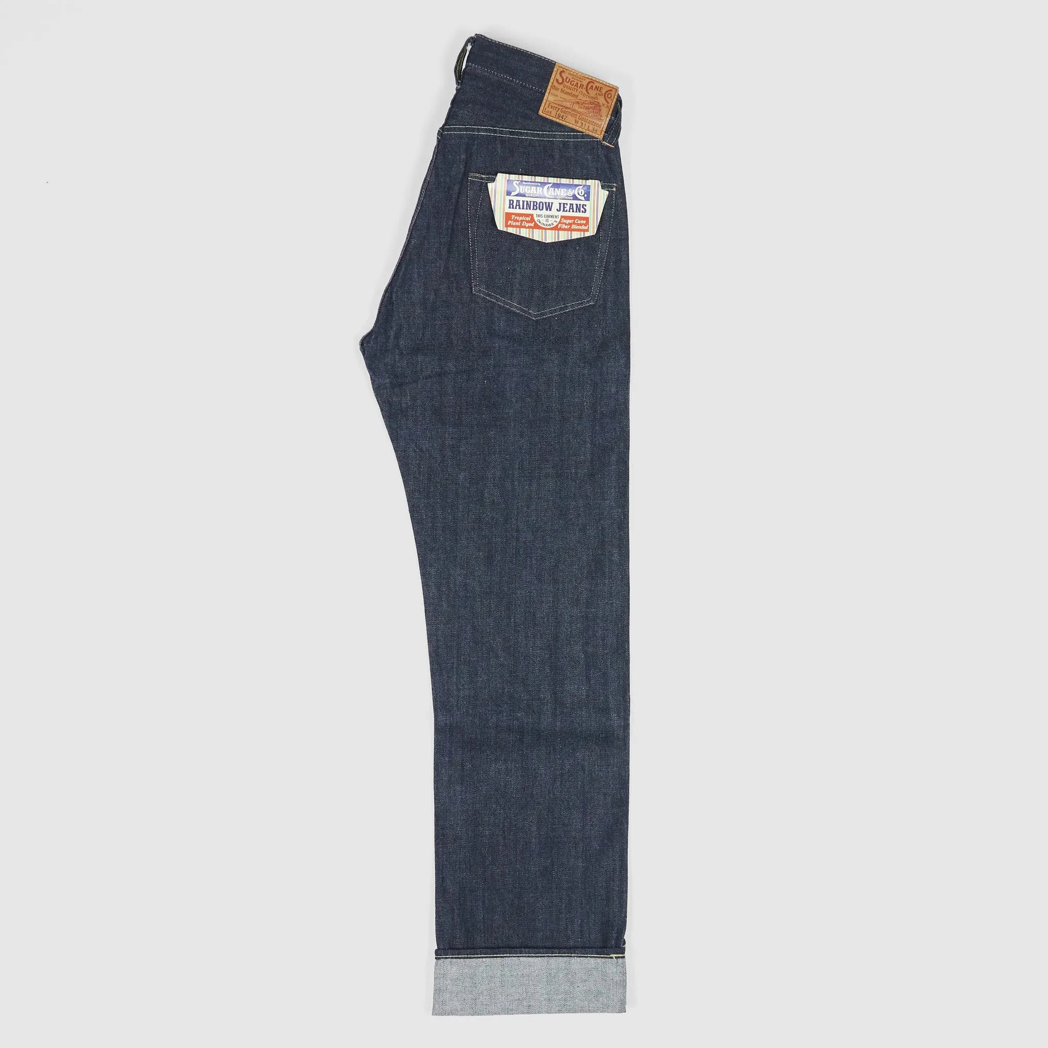 Sugar Cane 1947 Classic Straight Denim Jeans sold by DeeCee style product image thumbnail 3