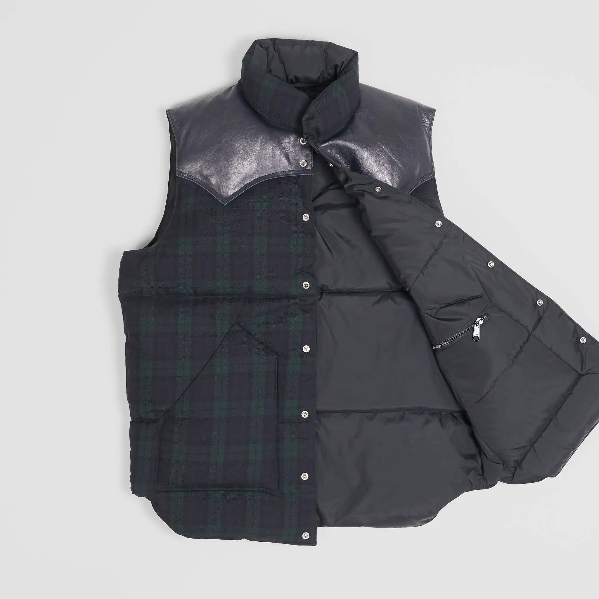 Rocky Mountain Featherbed Wool Flannel Down Vest sold by DeeCee style product image thumbnail 2
