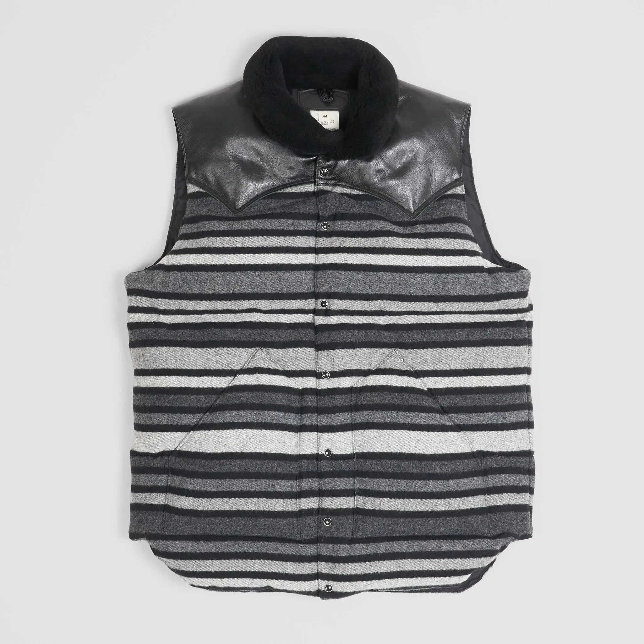 Rocky Mountain Featherbed Blanked Wool Down Vest sold by DeeCee style