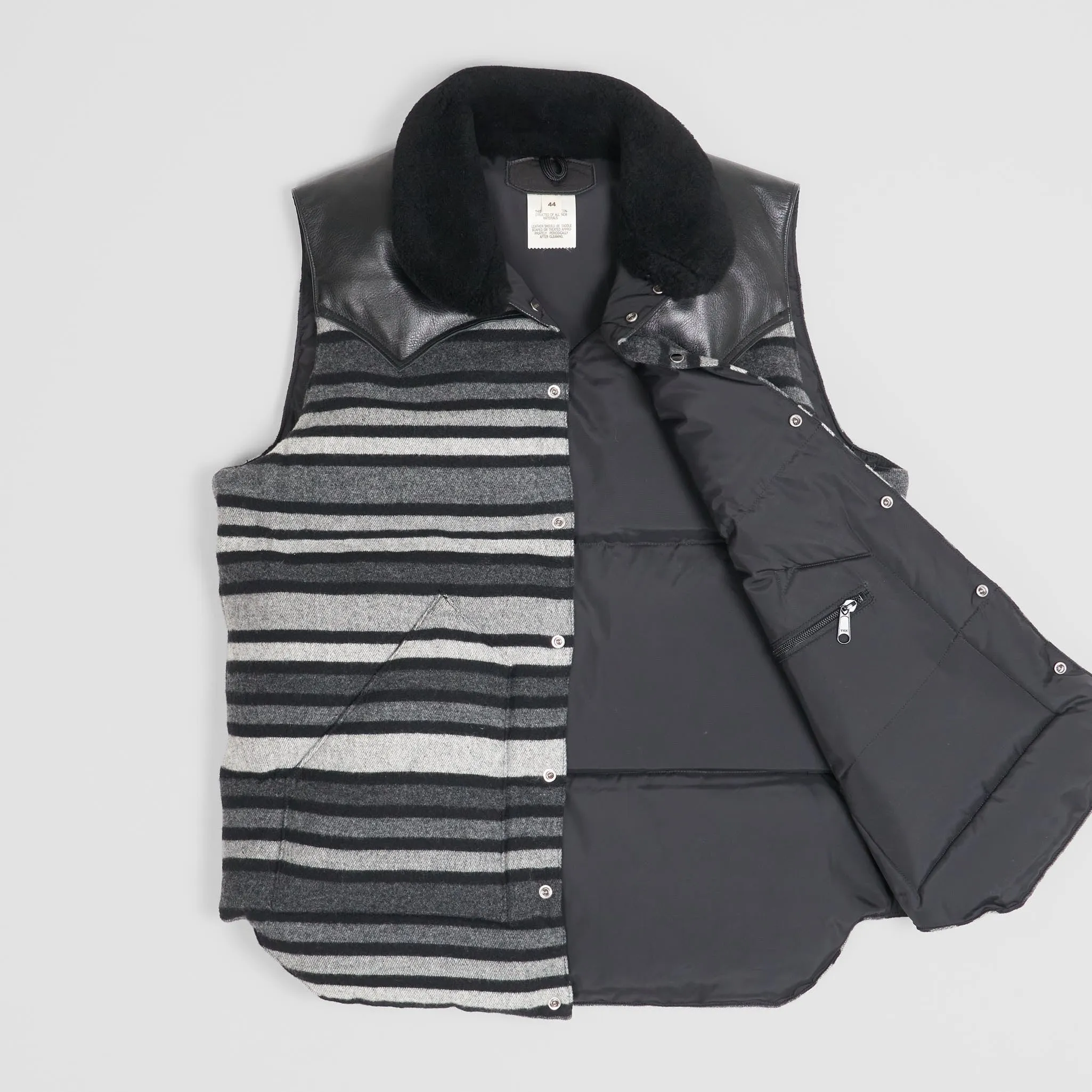 Rocky Mountain Featherbed Blanked Wool Down Vest sold by DeeCee style product image thumbnail 2