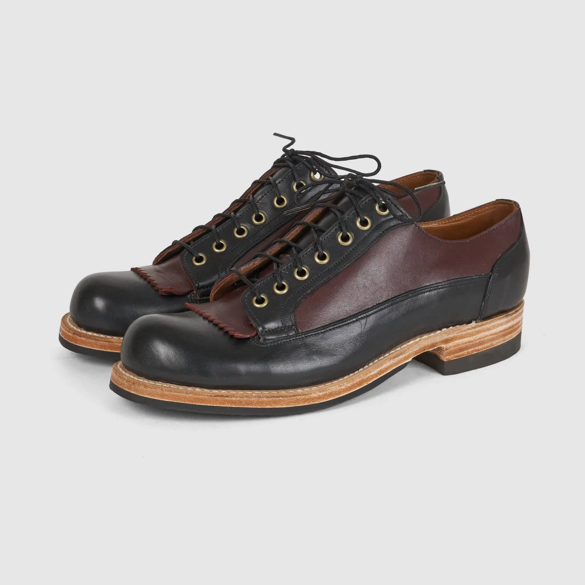 Julian Boots Two-Tone Classic Blucher sold by DeeCee style