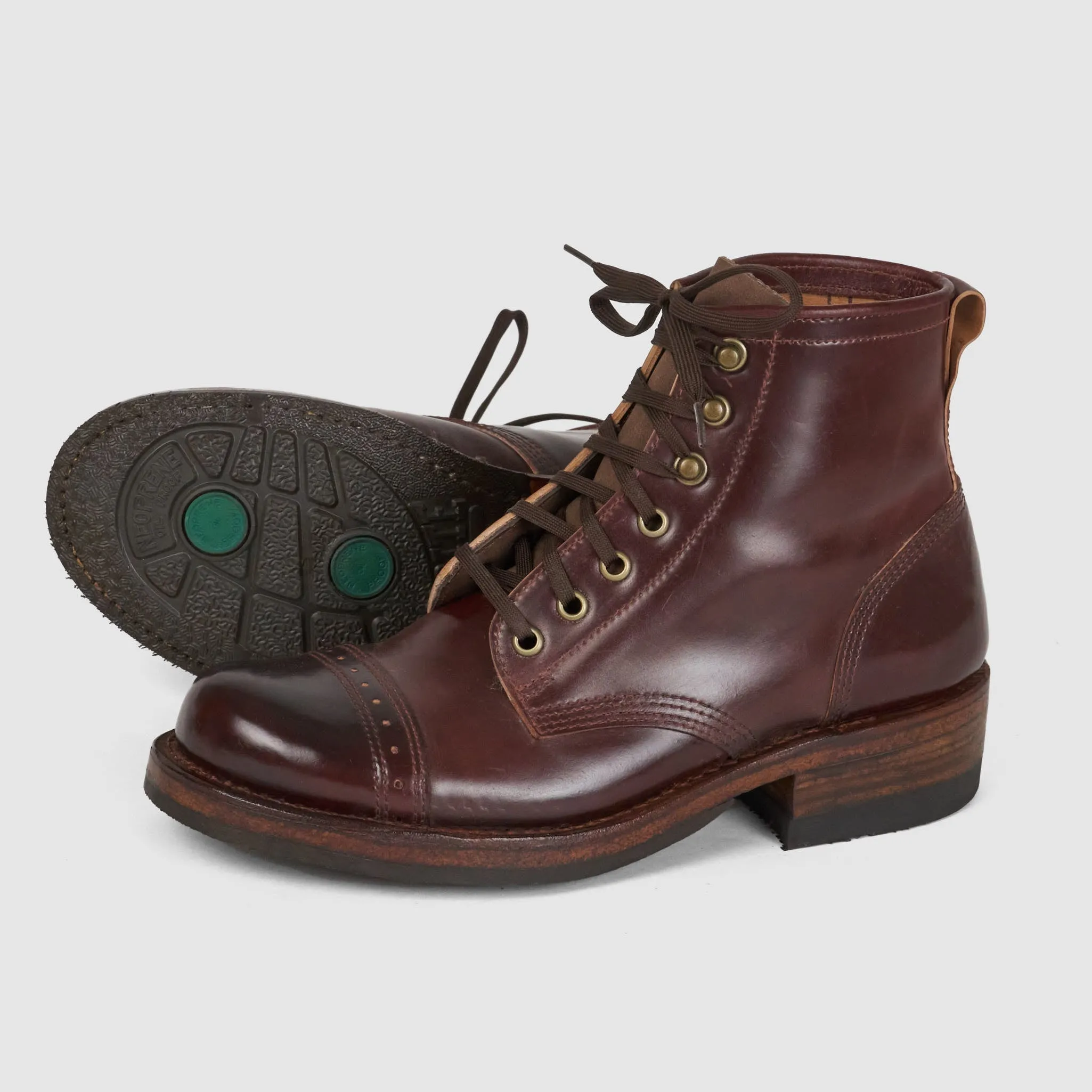 Julian Boots Bowery Shell Cordovan sold by DeeCee style product image thumbnail 2