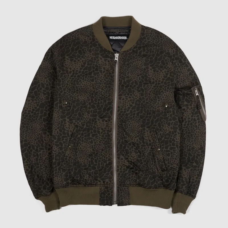 Neighborhood MA-1 Camo Bomber Jacket [Archive] sold by DeeCee style