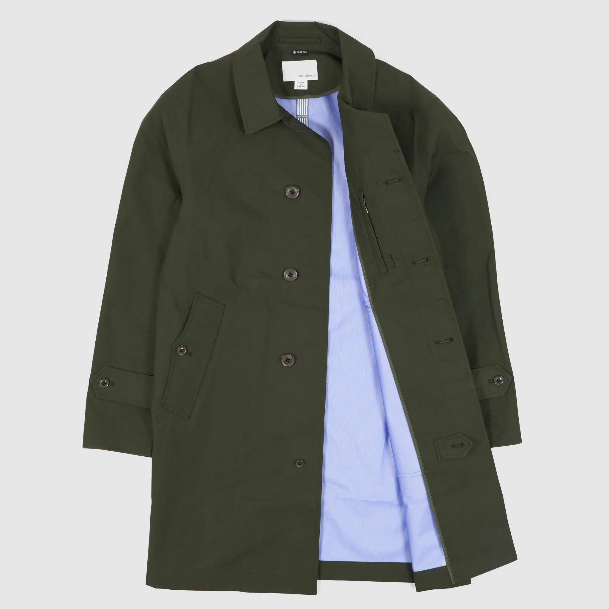 Nanamica Gore-Tex Soutien Collar Coat sold by DeeCee style product image thumbnail 2
