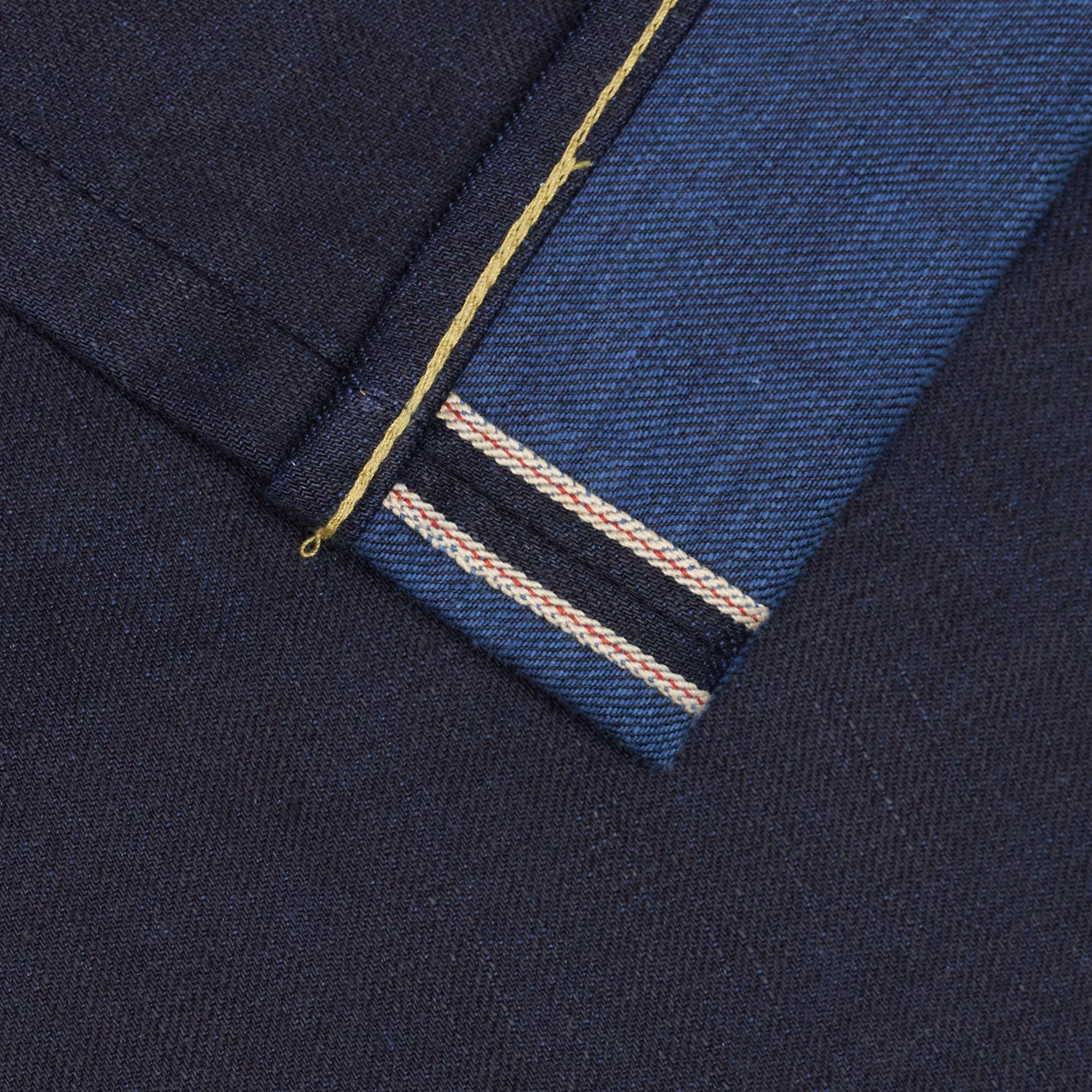 Momotaro Jeans Slim Fitted Blue In Blue Denim sold by DeeCee style product image thumbnail 3