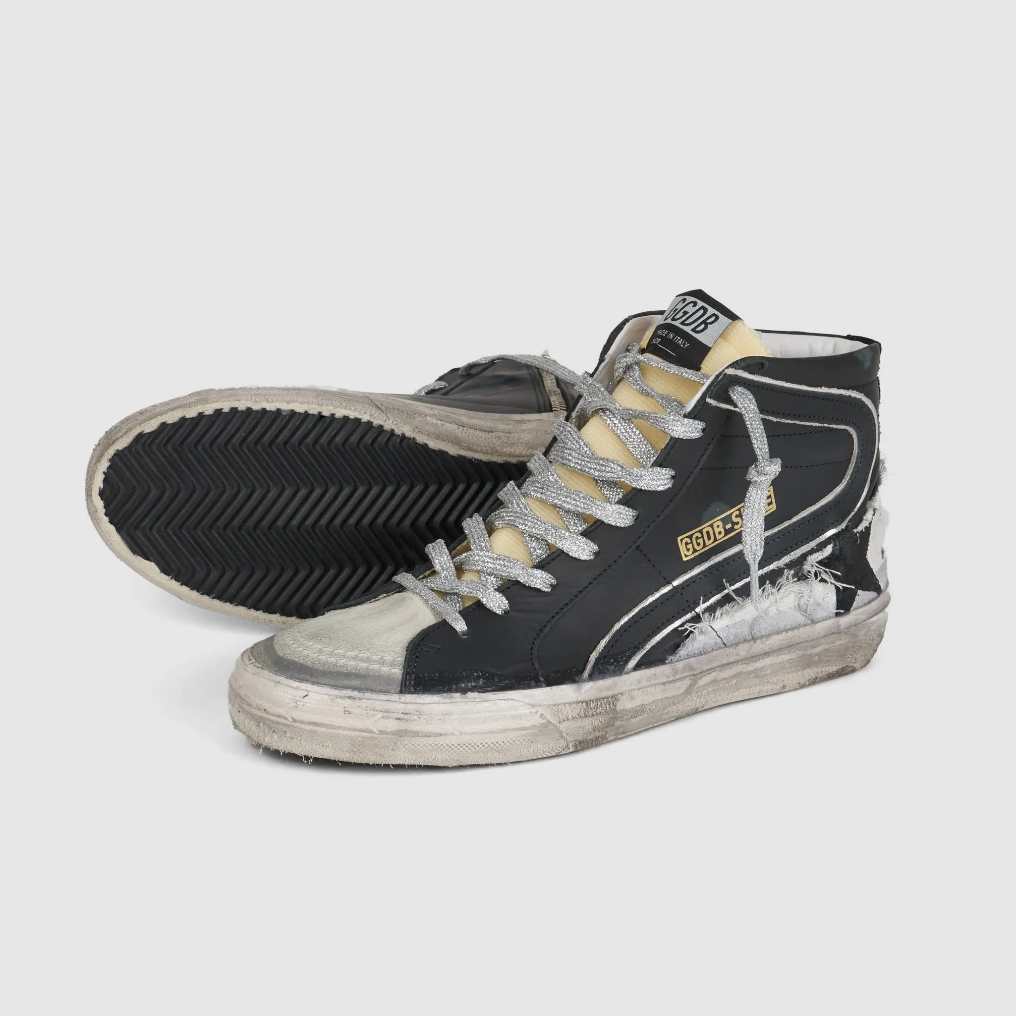 Golden Goose High Black Ice Slide Sneakers sold by DeeCee style product image thumbnail 2