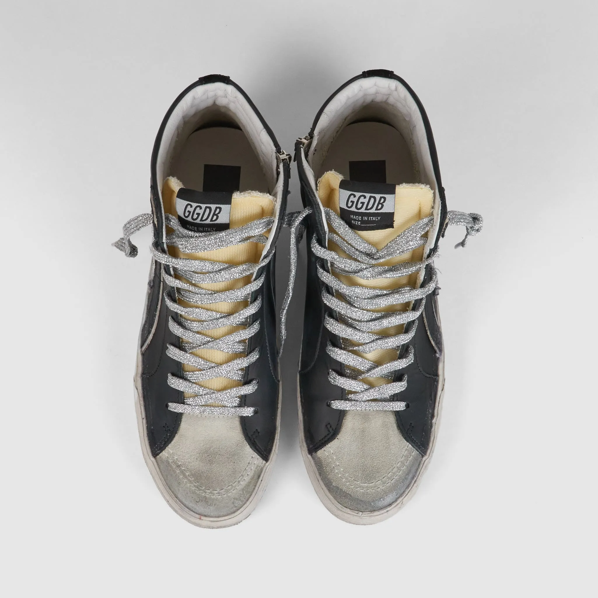 Golden Goose High Black Ice Slide Sneakers sold by DeeCee style product image thumbnail 4
