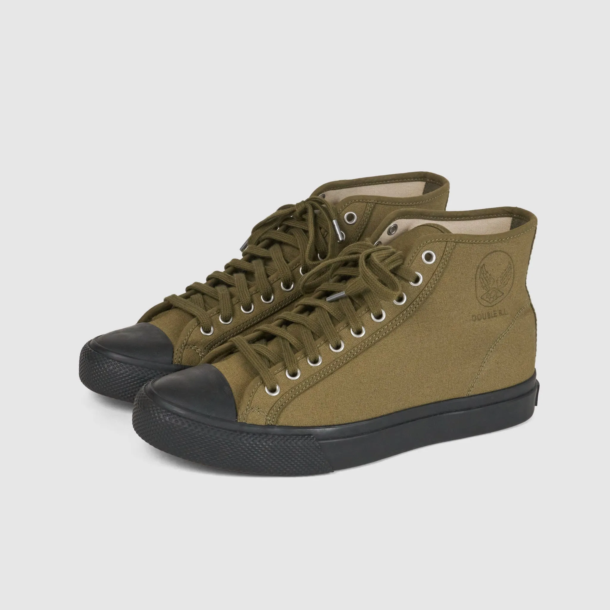 Double RL Military Style Sneaker sold by DeeCee style