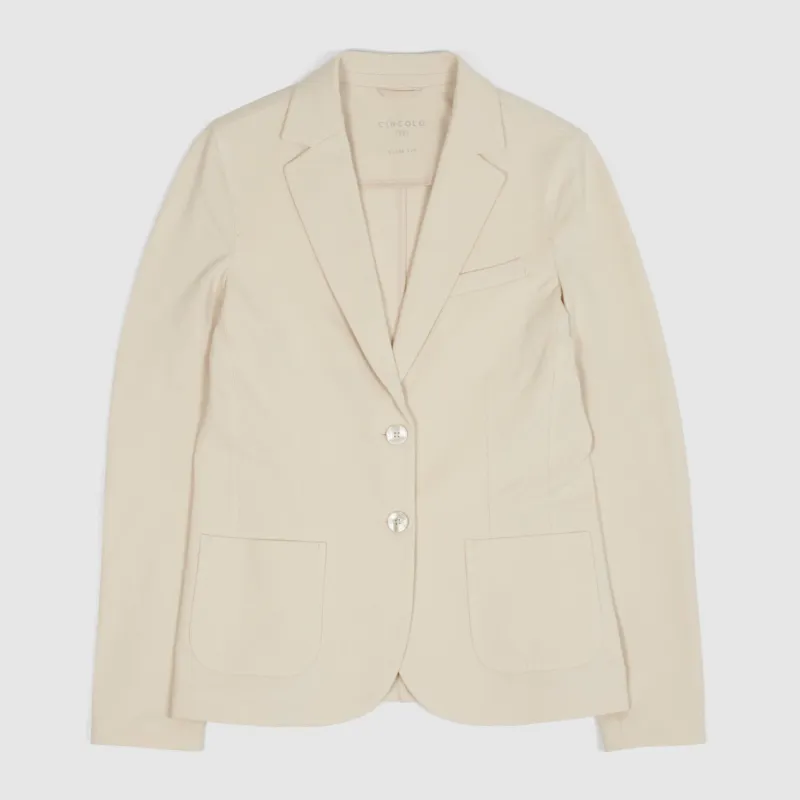 Circolo 1901 Ladies 2-Button Blazer sold by DeeCee style