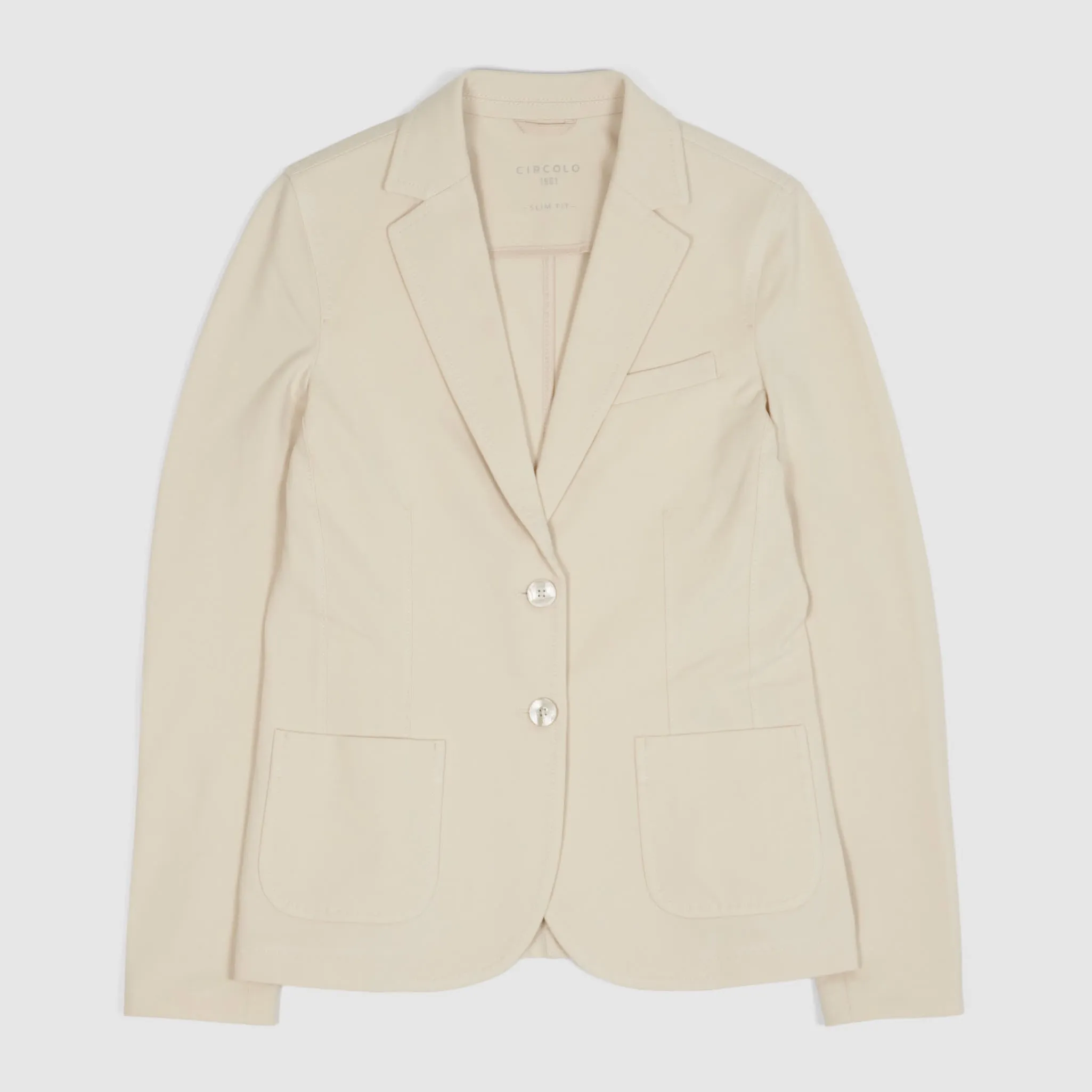 Circolo 1901 Ladies 2-Button Blazer sold by DeeCee style