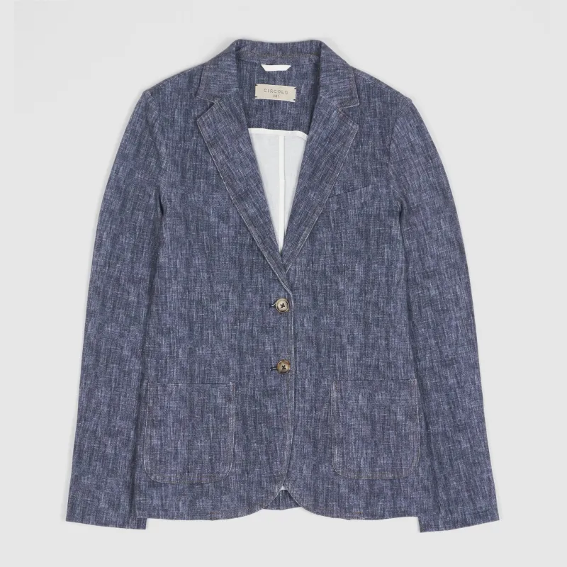Circolo 1901 Ladies 2-Button Blazer sold by DeeCee style
