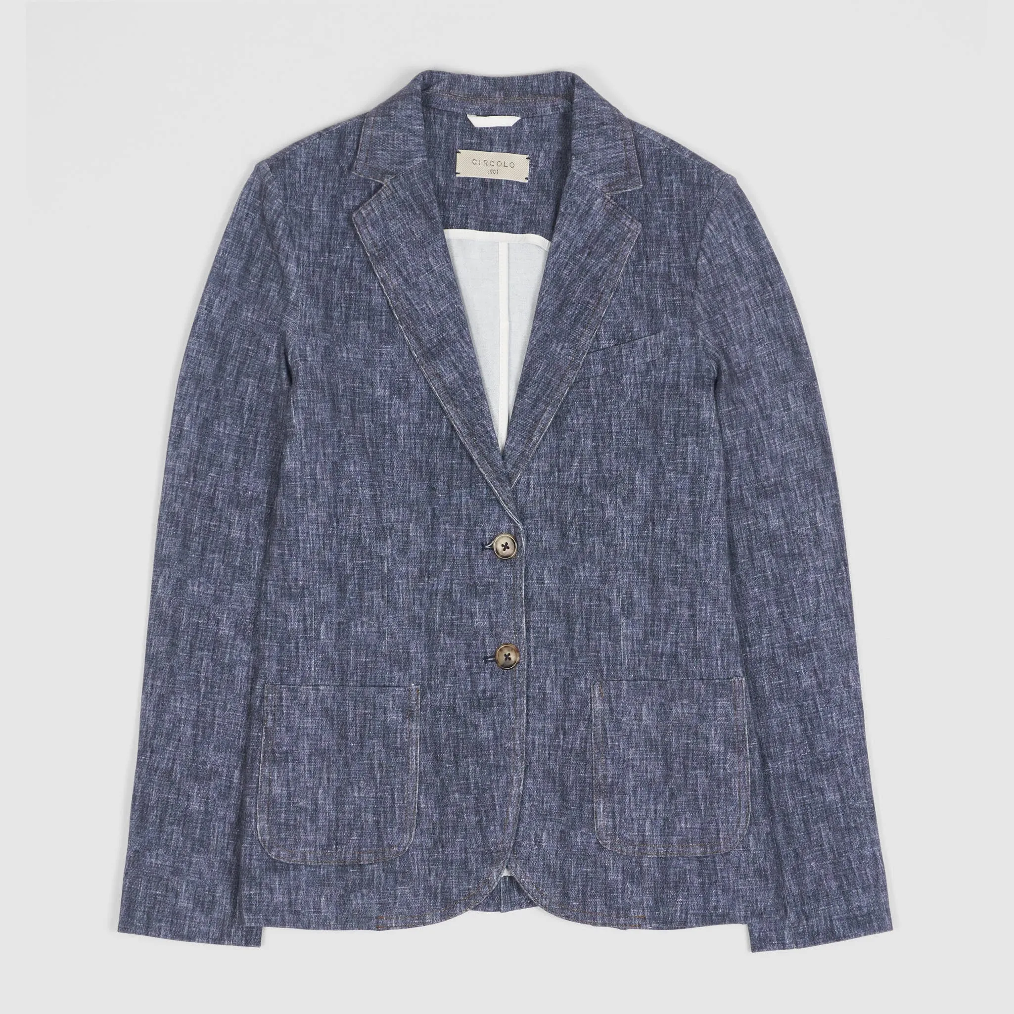 Circolo 1901 Ladies 2-Button Blazer sold by DeeCee style