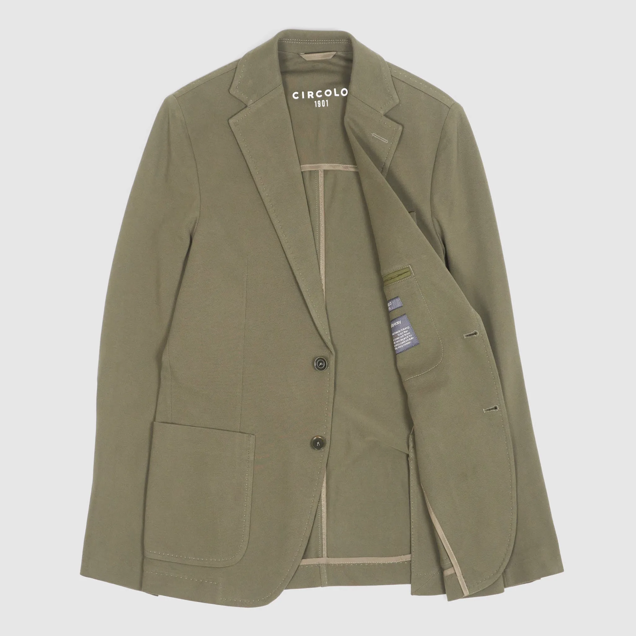 Circolo 1901 Easy To Wear Men's Piquet Blazer sold by DeeCee style product image thumbnail 2